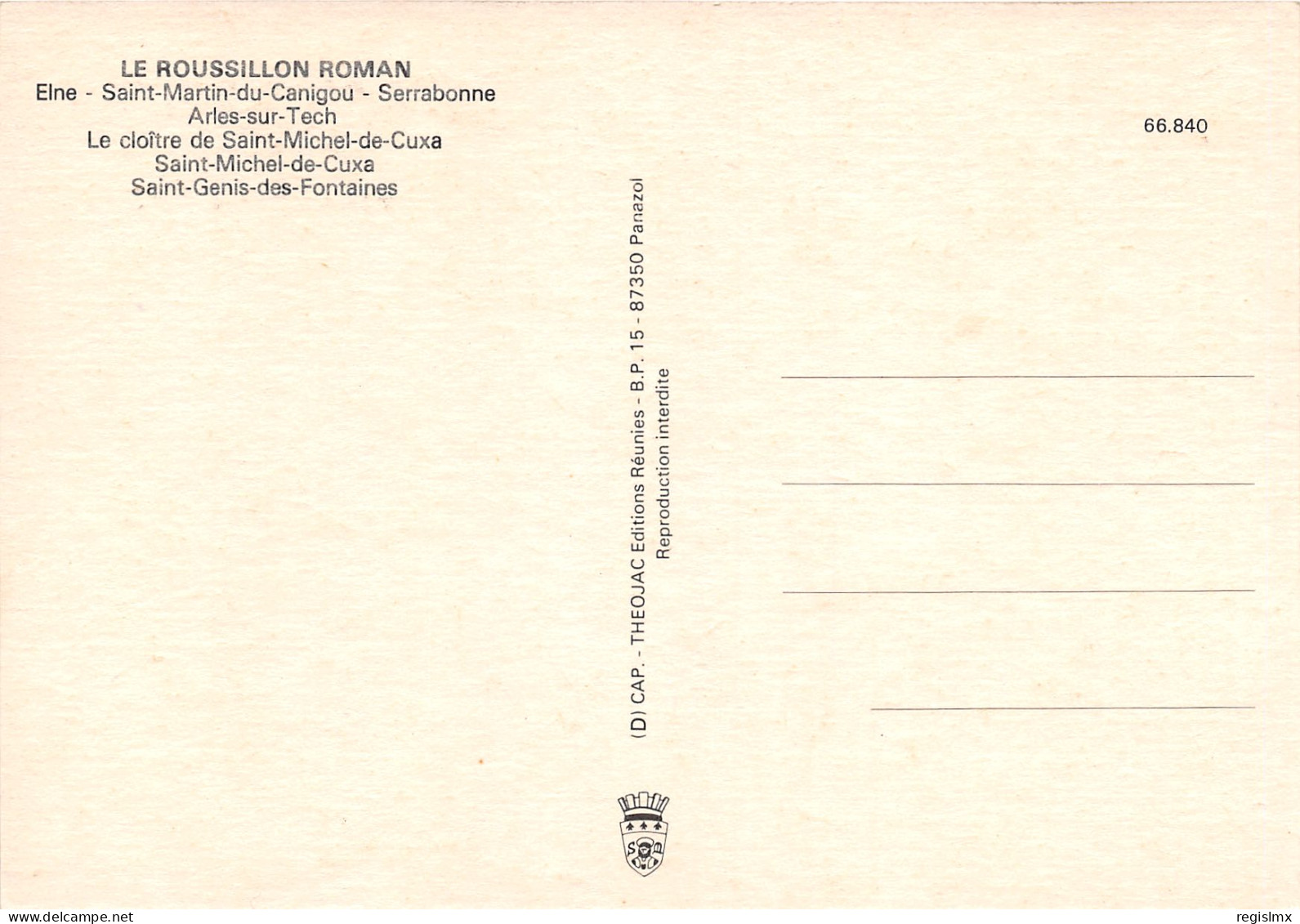 66-ROUSSILLON ROMAN-N°1025-B/0073 - Other & Unclassified