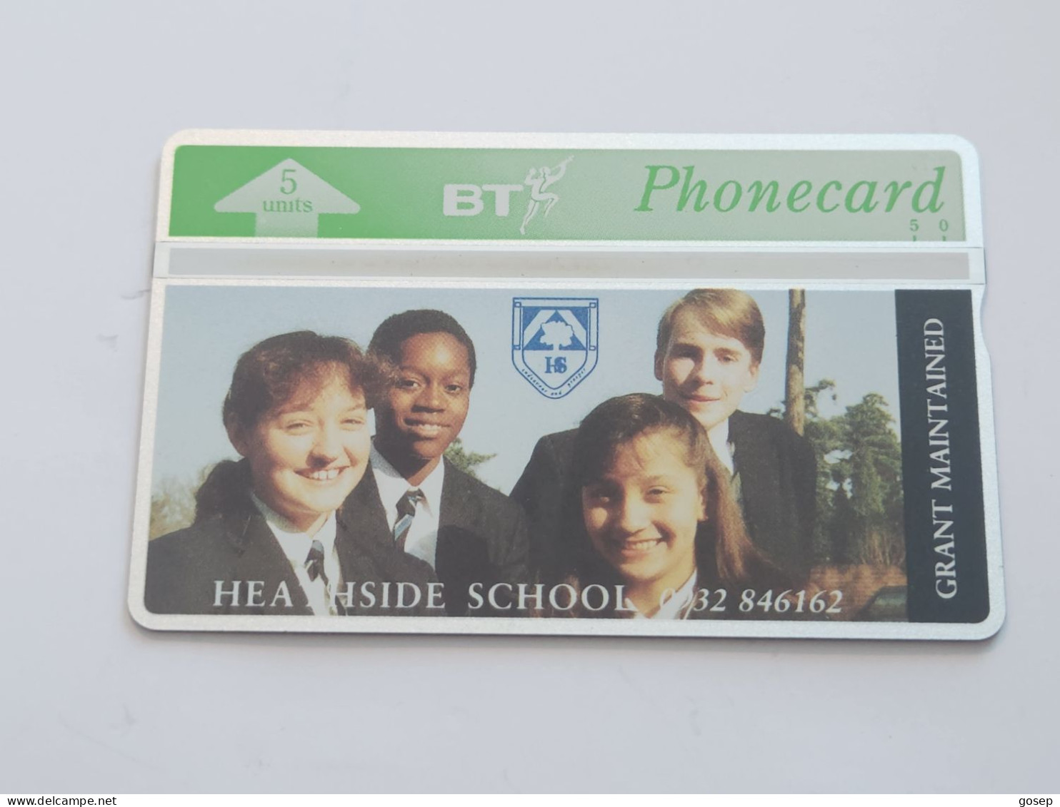 United Kingdom-(BTG-235)-Heathside School-(236)(5units)(401D20507)(tirage-500)-price Cataloge-8.00£-mint - BT Edición General