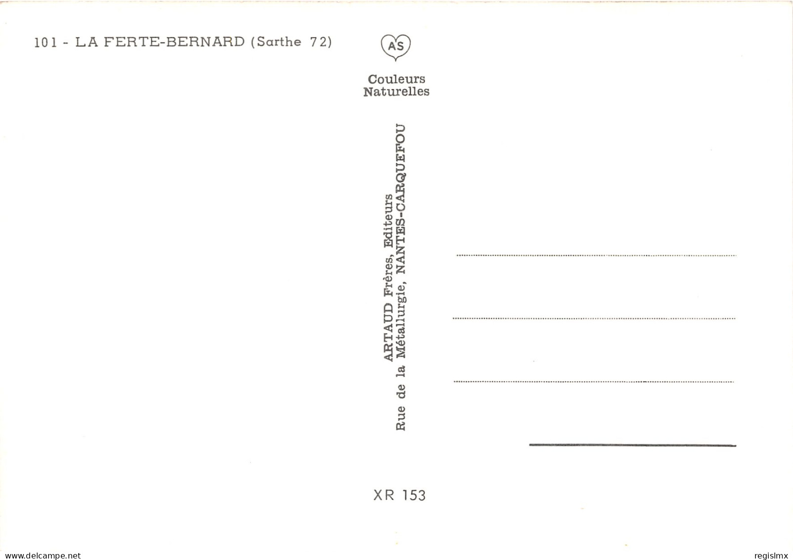 72-LA FERTE BERNARD-N°1026-E/0143 - La Ferte Bernard