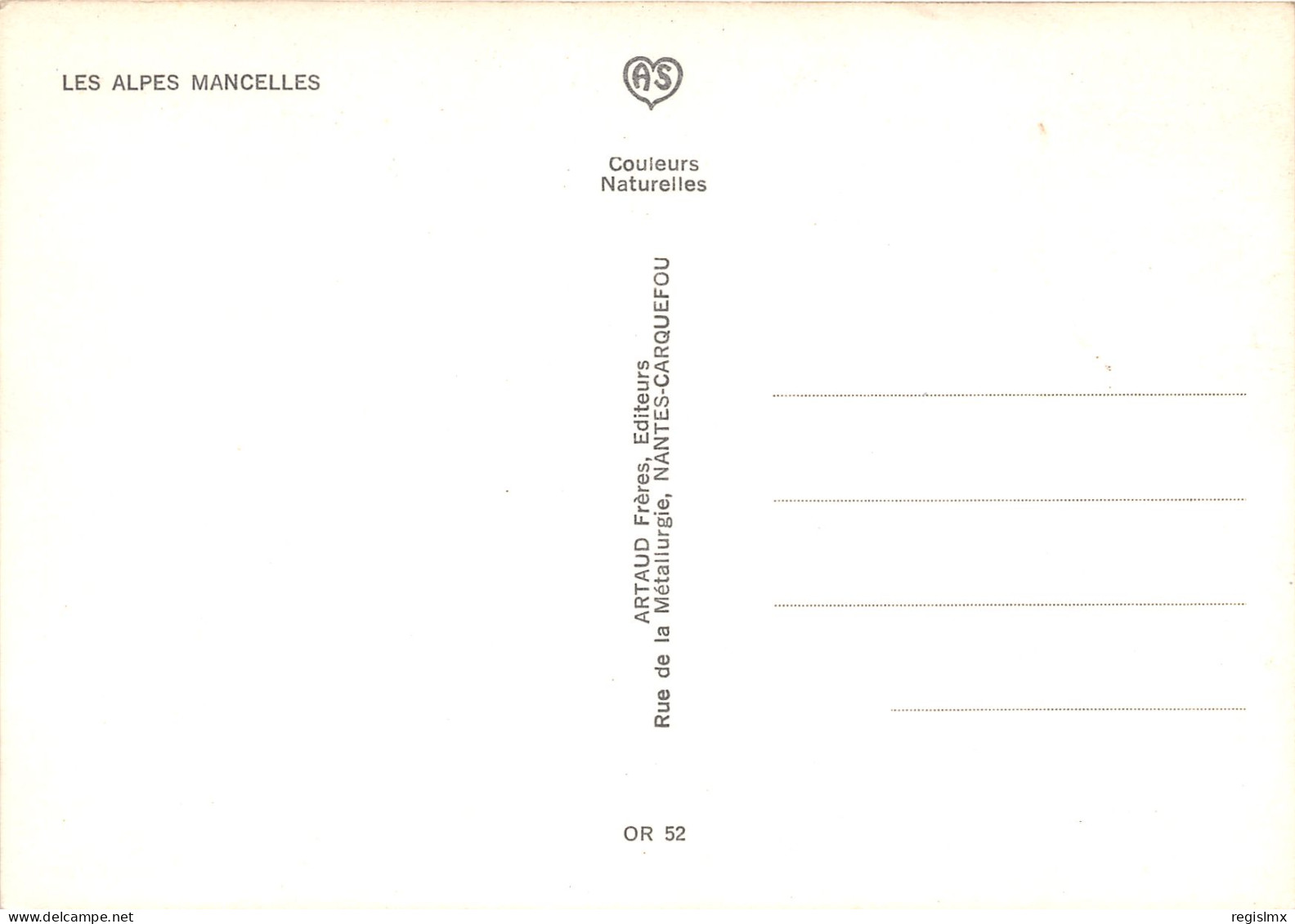 72-ALPES MANCELLES-N°1026-E/0123 - Other & Unclassified