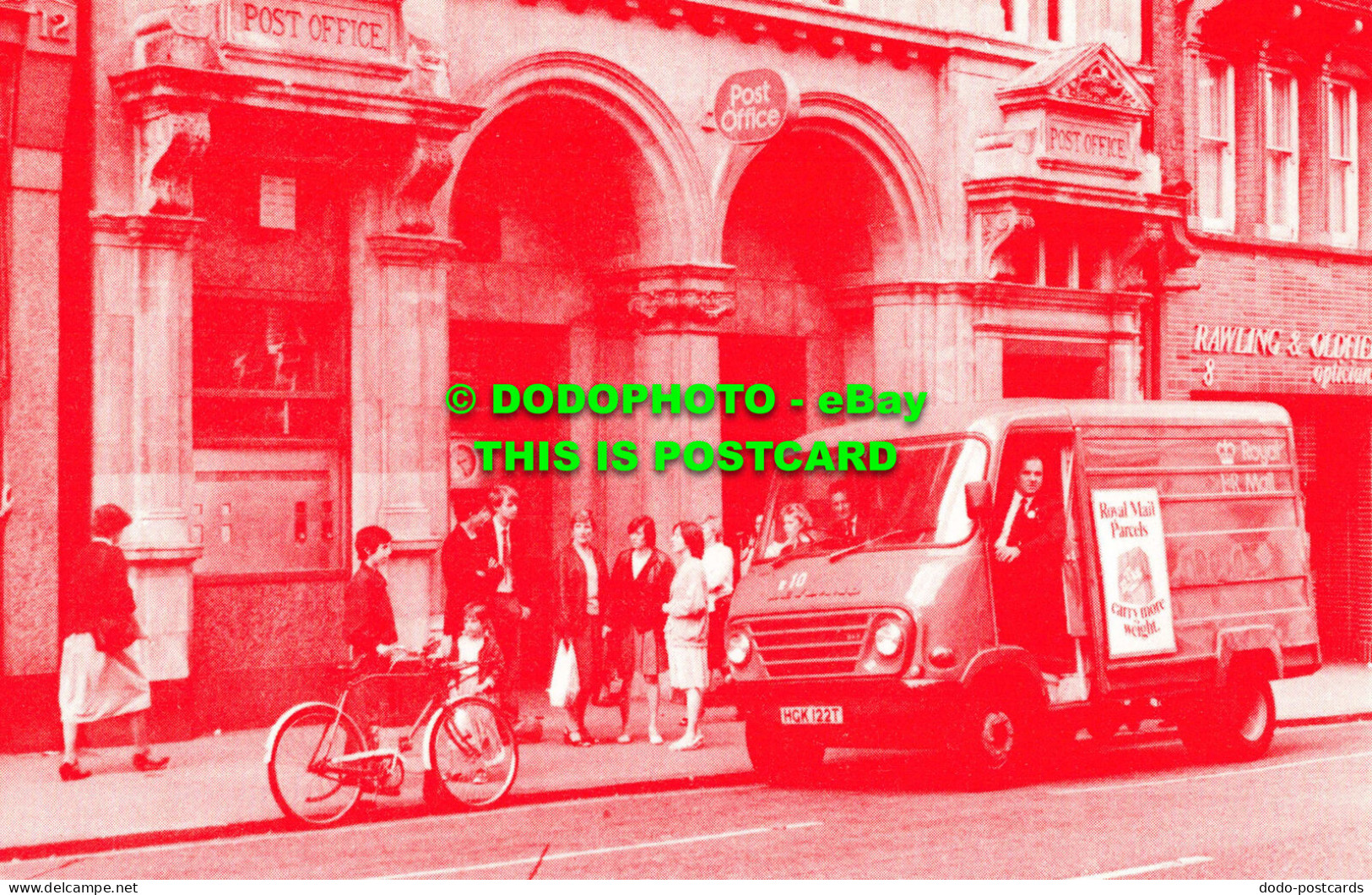 R552165 Modern Post Office Van Calling At 10 High St. Post Office. 1983. Design - Welt