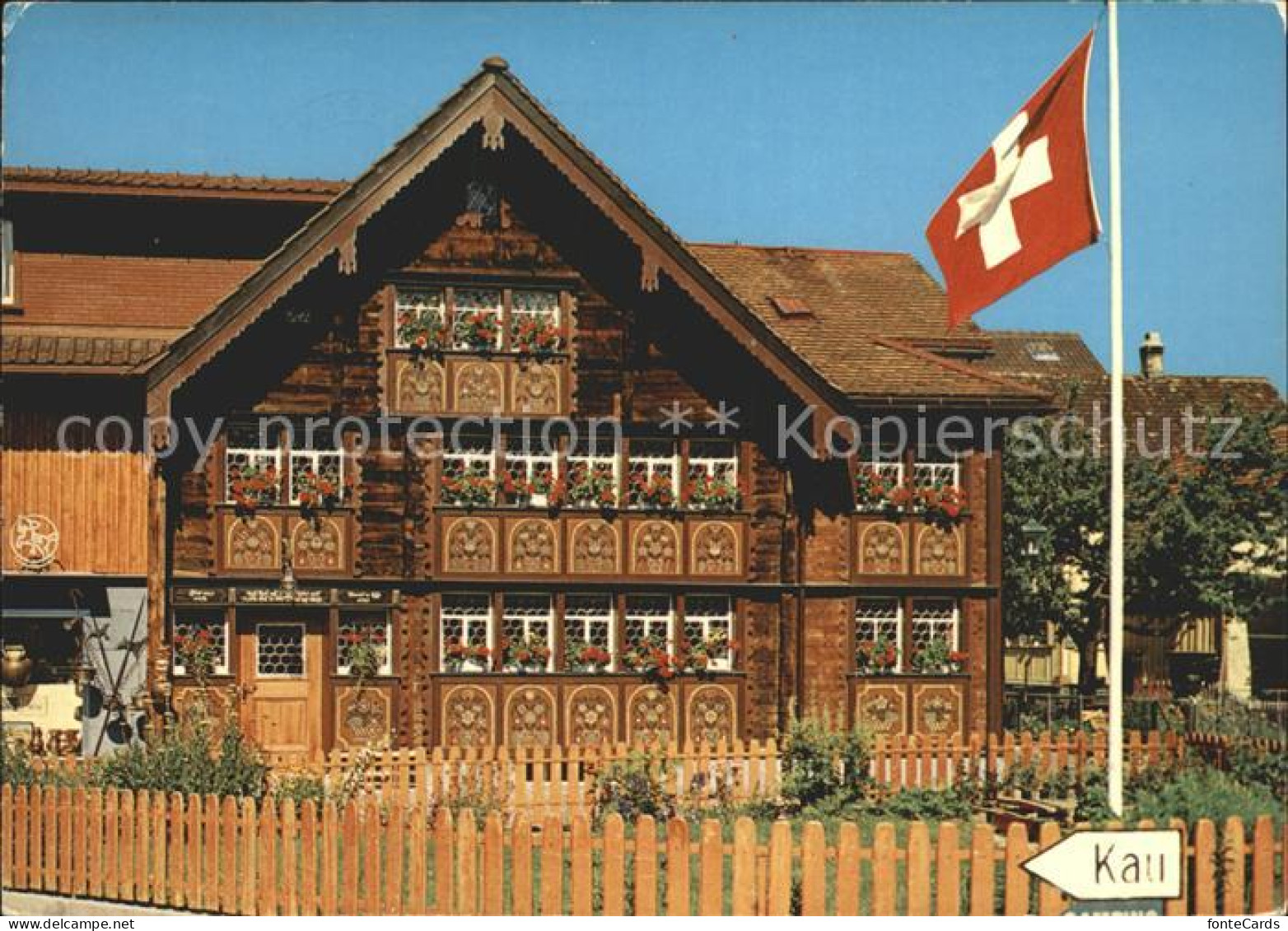 12279524 Appenzell IR Bemaltes Haus Glockensattlers  Appenzell - Andere & Zonder Classificatie