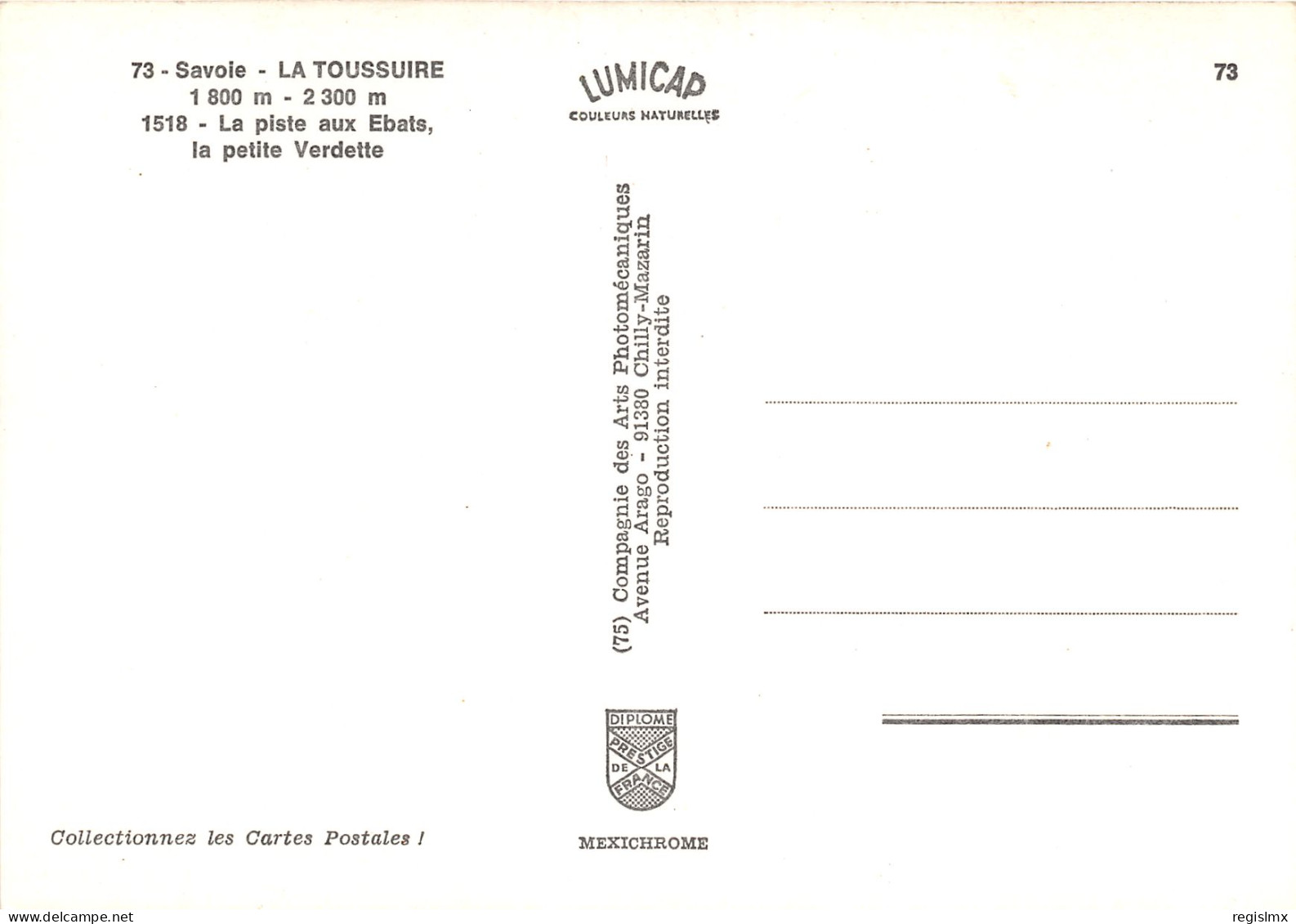73-LA TOUSSUIRE-N°1027-A/0389 - Other & Unclassified