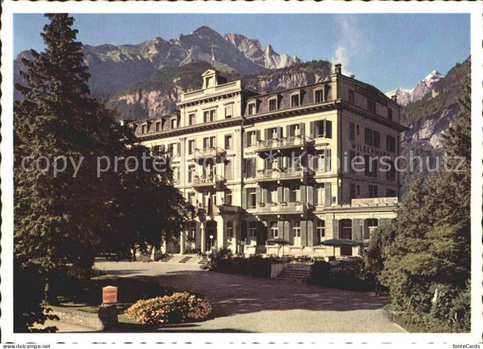 12278853 Meiringen BE Hotel Du Sauvage Alpen Meiringen - Other & Unclassified