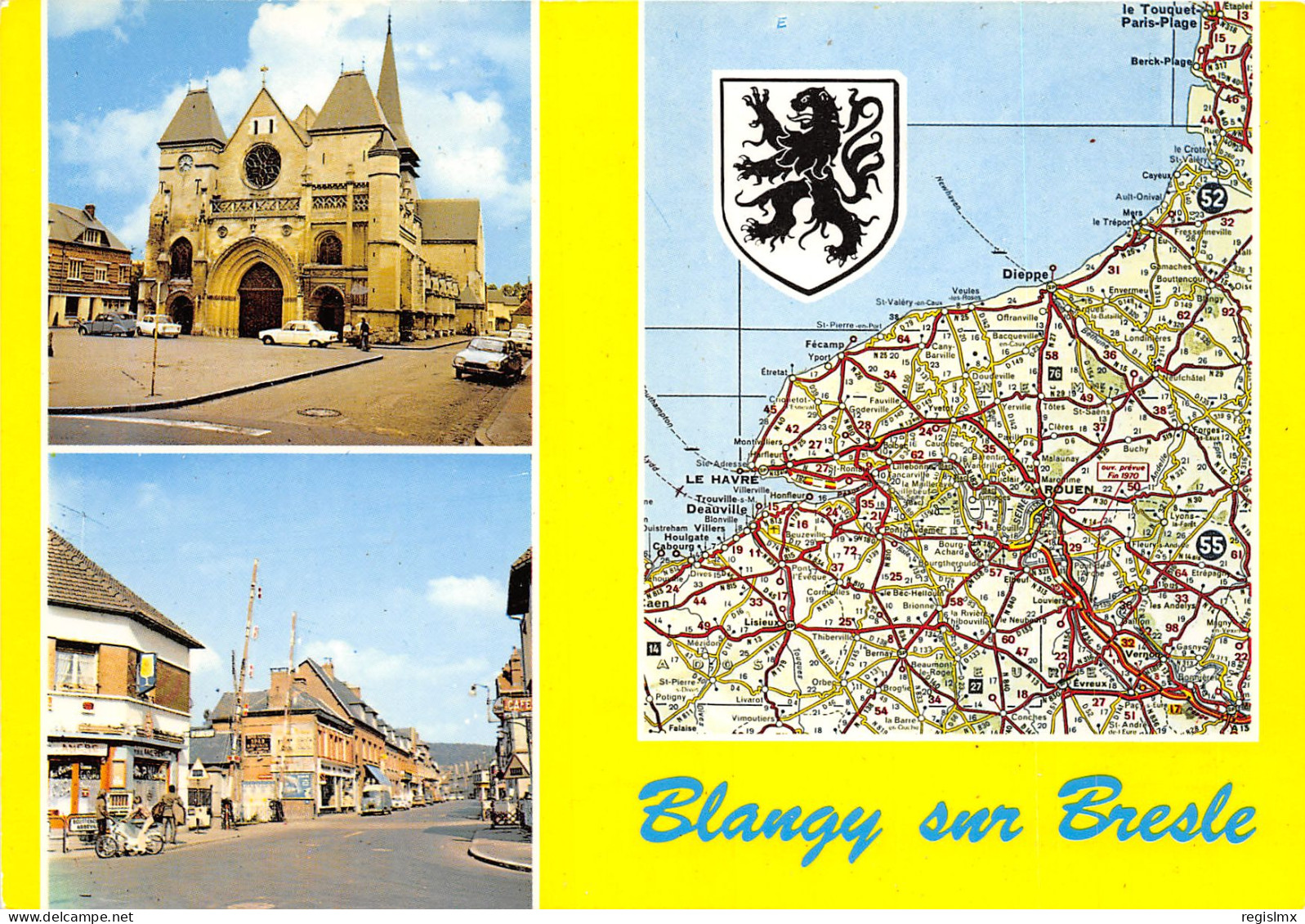 76-BLANGY SUR BRESLE-N°1028-B/0035 - Blangy-sur-Bresle