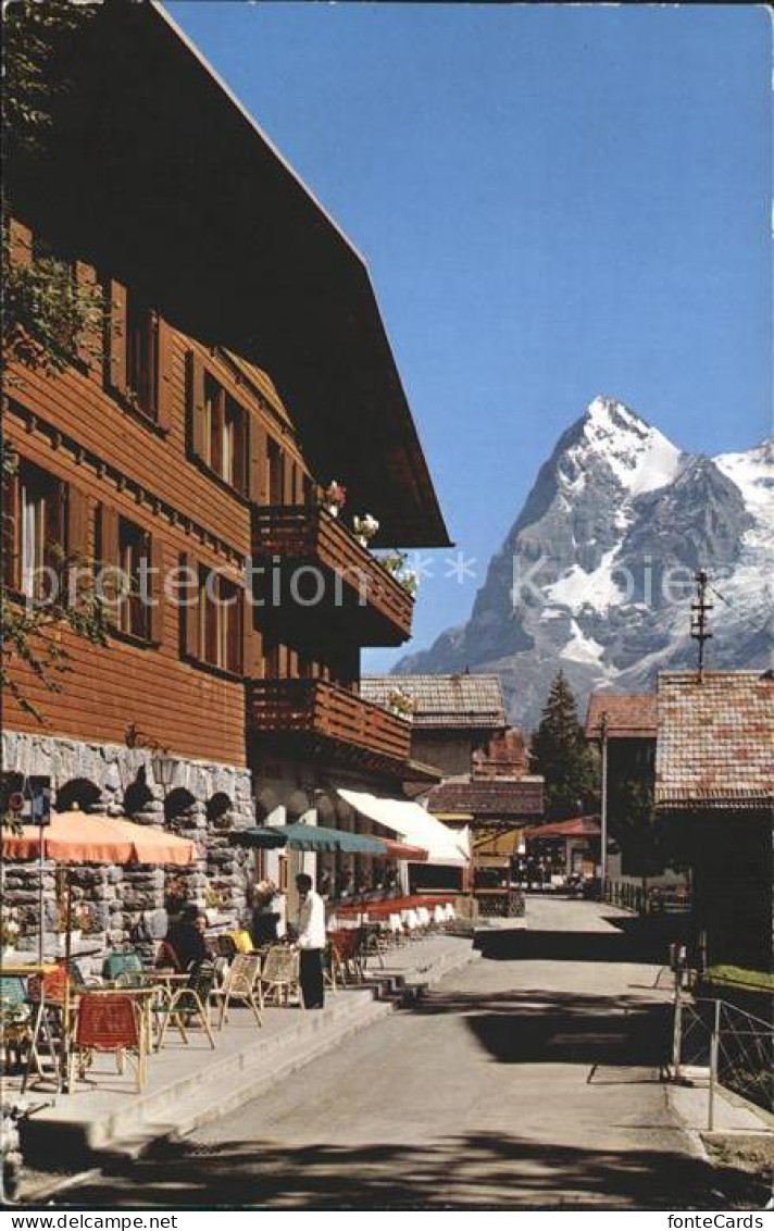 12278084 Muerren BE Dorfstrasse Hotel Blumental Mit Eiger Muerren - Other & Unclassified