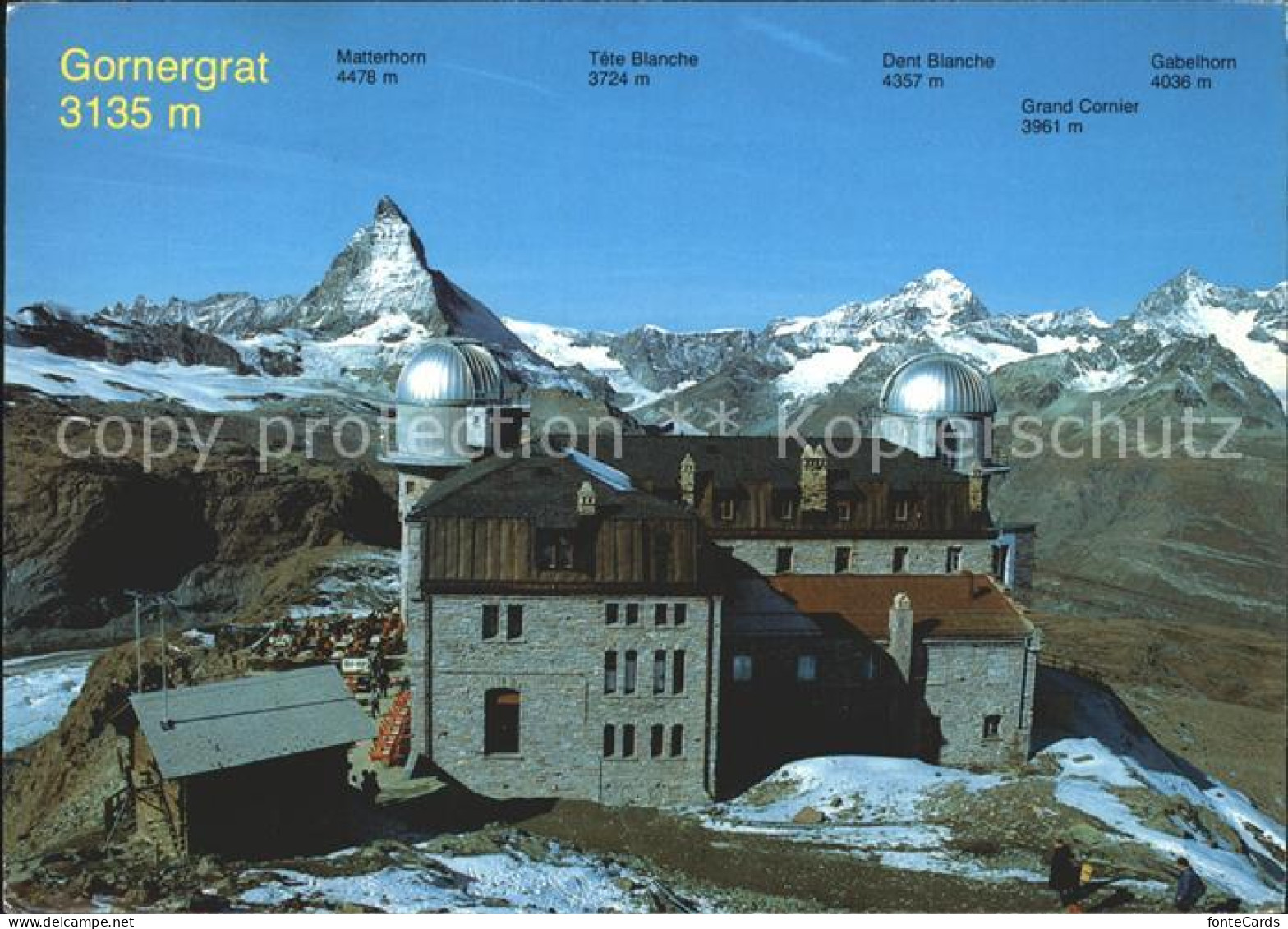 12277030 Gornergrat Zermatt Mit Matterhorn Gornergrat Zermatt - Other & Unclassified