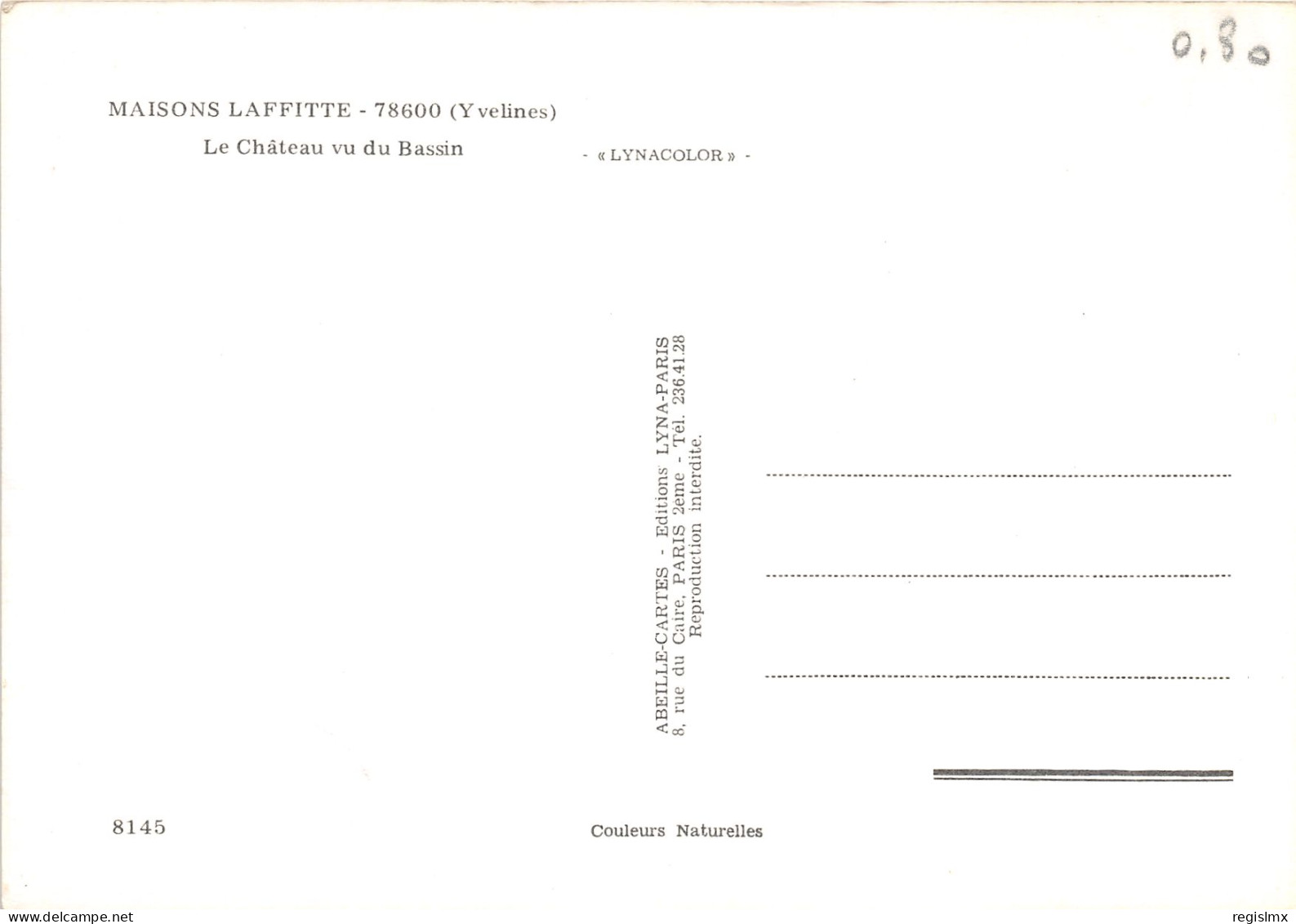 78-MAISONS LAFFITTE-N°1029-B/0073 - Maisons-Laffitte