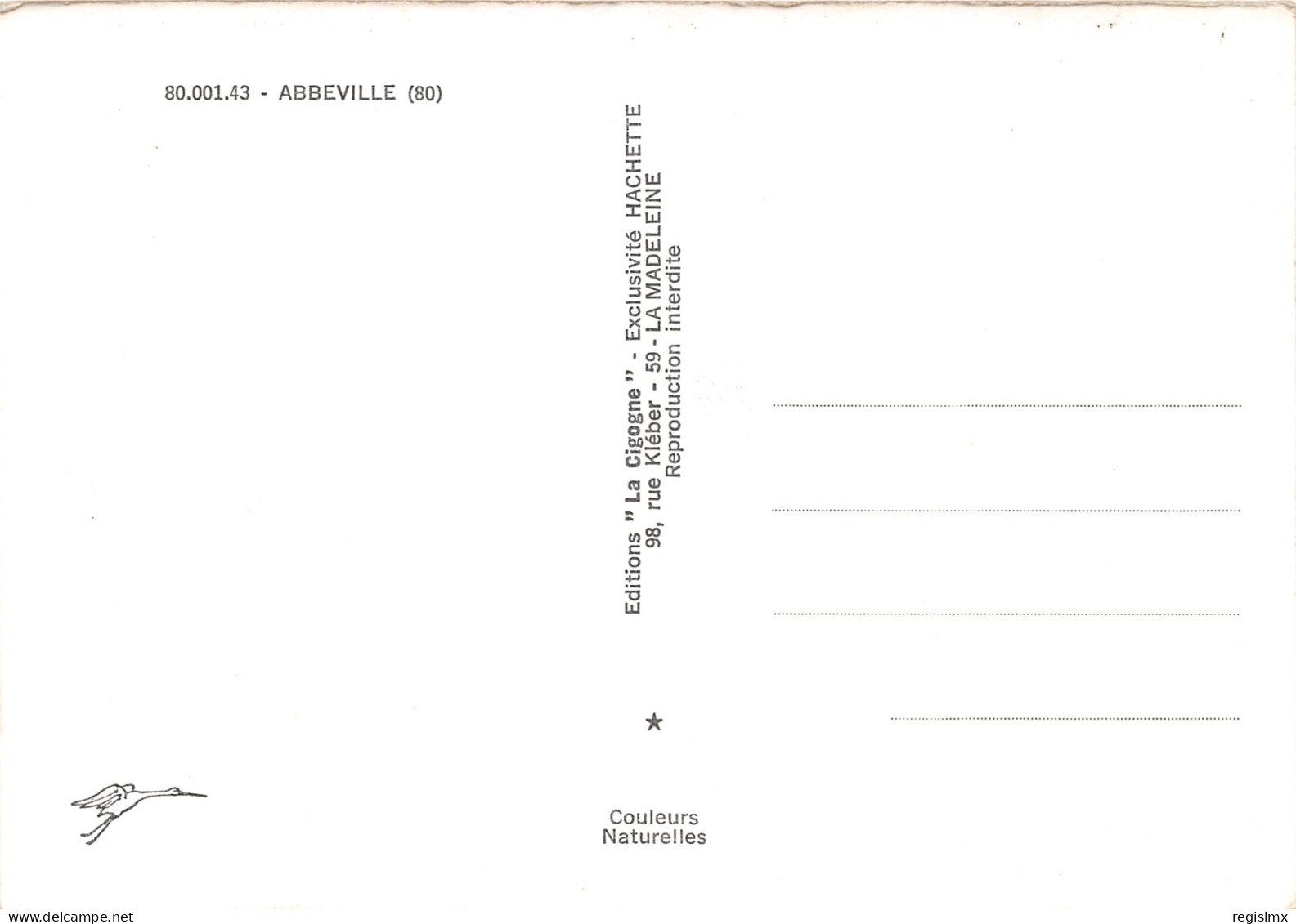 80-ABBEVILLE-N°1029-D/0255 - Abbeville