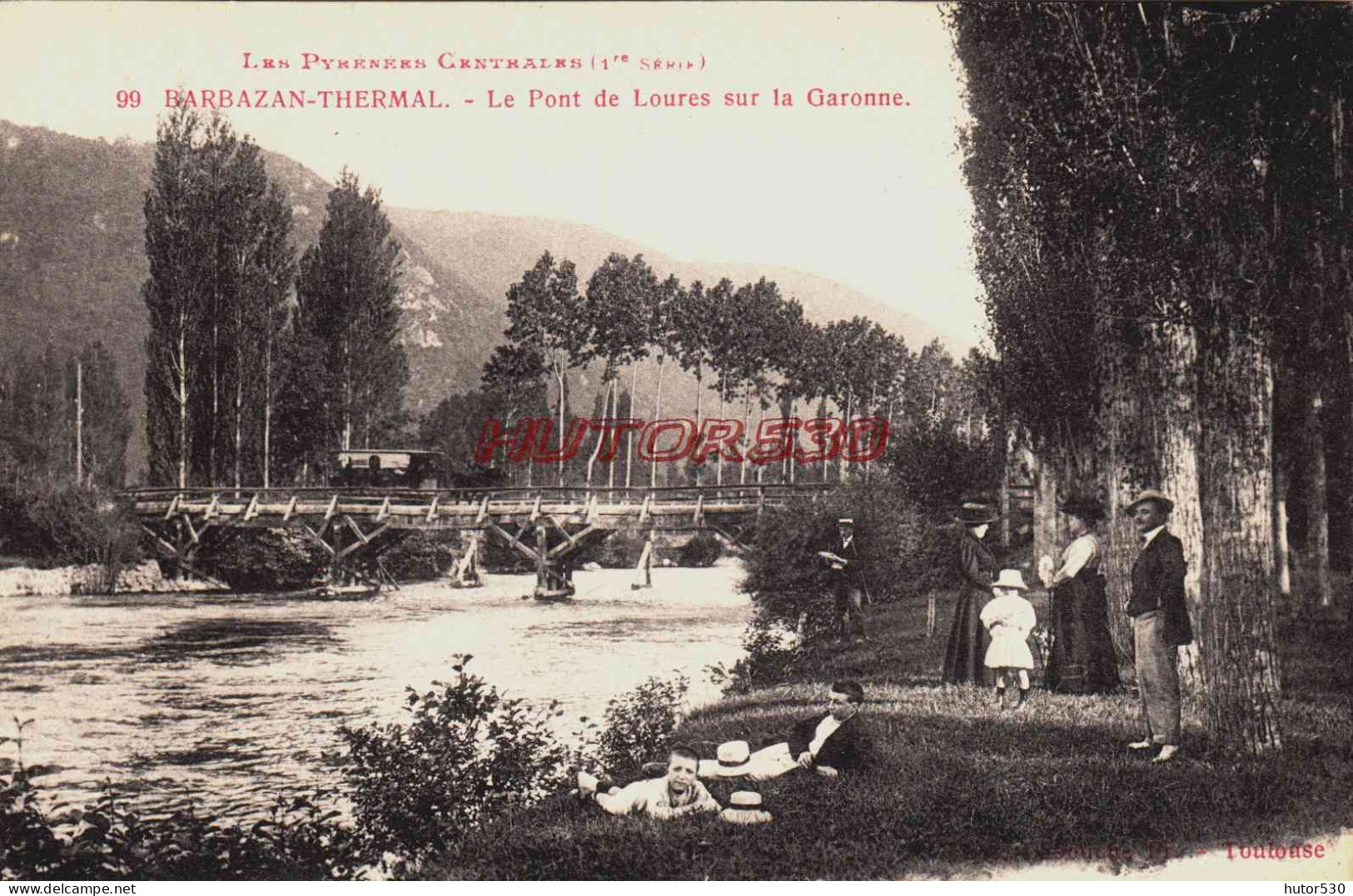 CPA BARBAZAN - HAUTE GARONNE - LE PONT DES LOURES - Barbazan