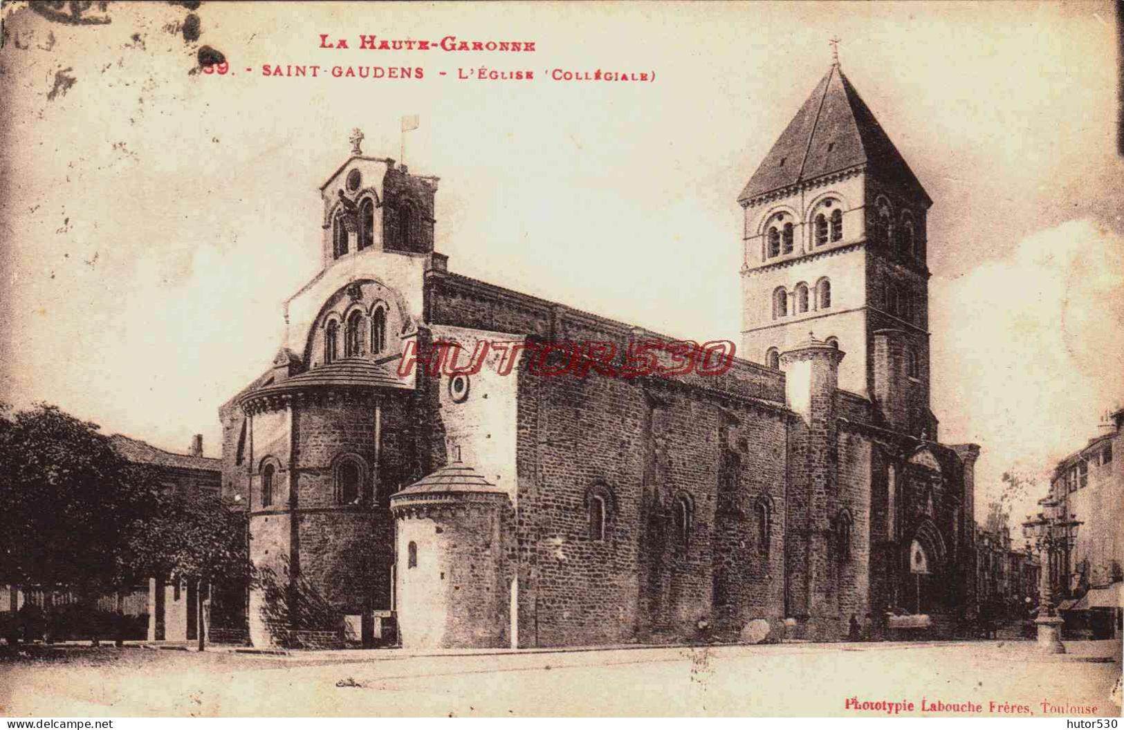 CPA SAINT GAUDENS - HAUTE GARONNE - L'EGLISE - Saint Gaudens