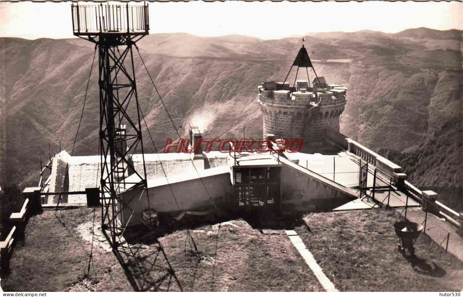 CPSM MONT AIGOUAL - GARD - L'OBSERVATOIRE METEOROLOGIQUE - Autres & Non Classés