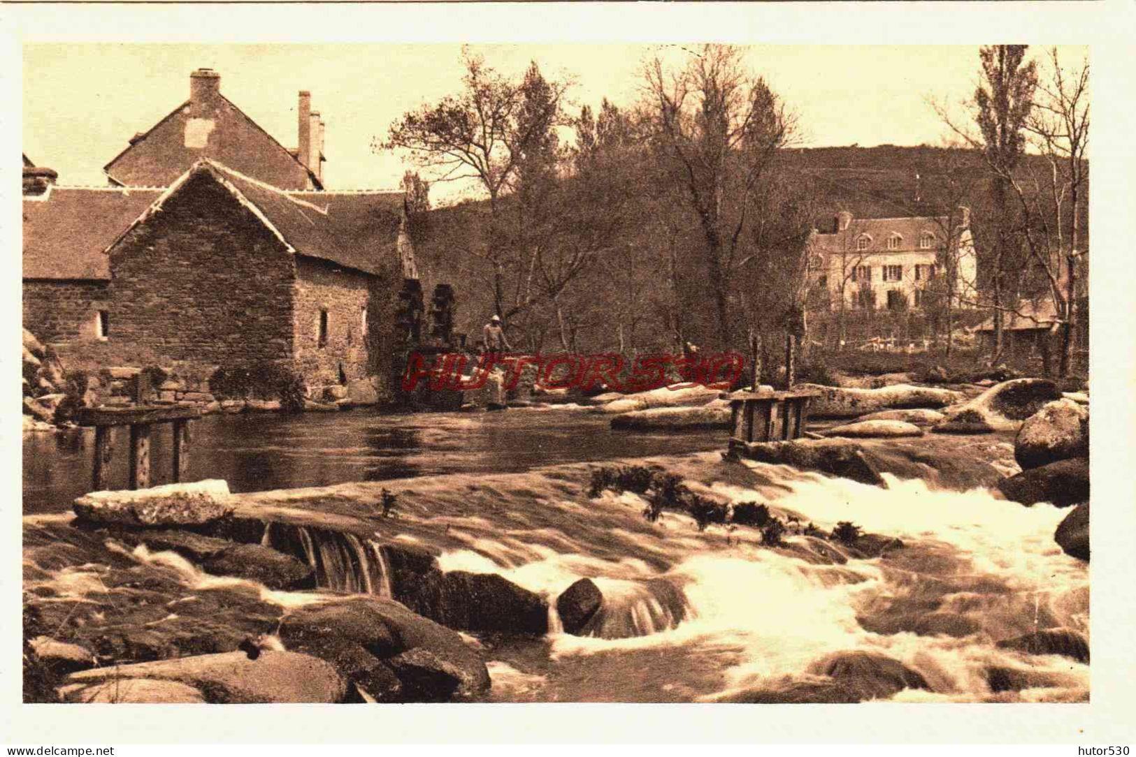 CPA PONT AVEN - FINISTERE - LES MOULINS - Pont Aven