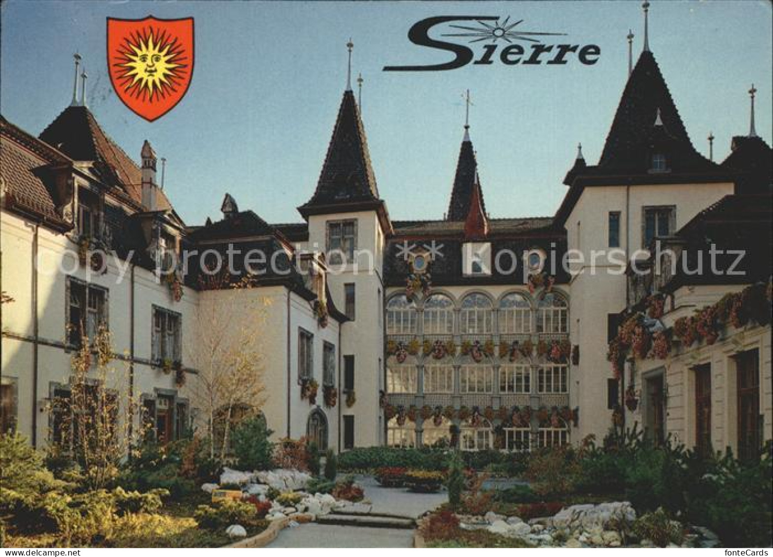 12272733 Sierre VS Hotel De Ville Les Floralies Rathaus Sierre - Other & Unclassified