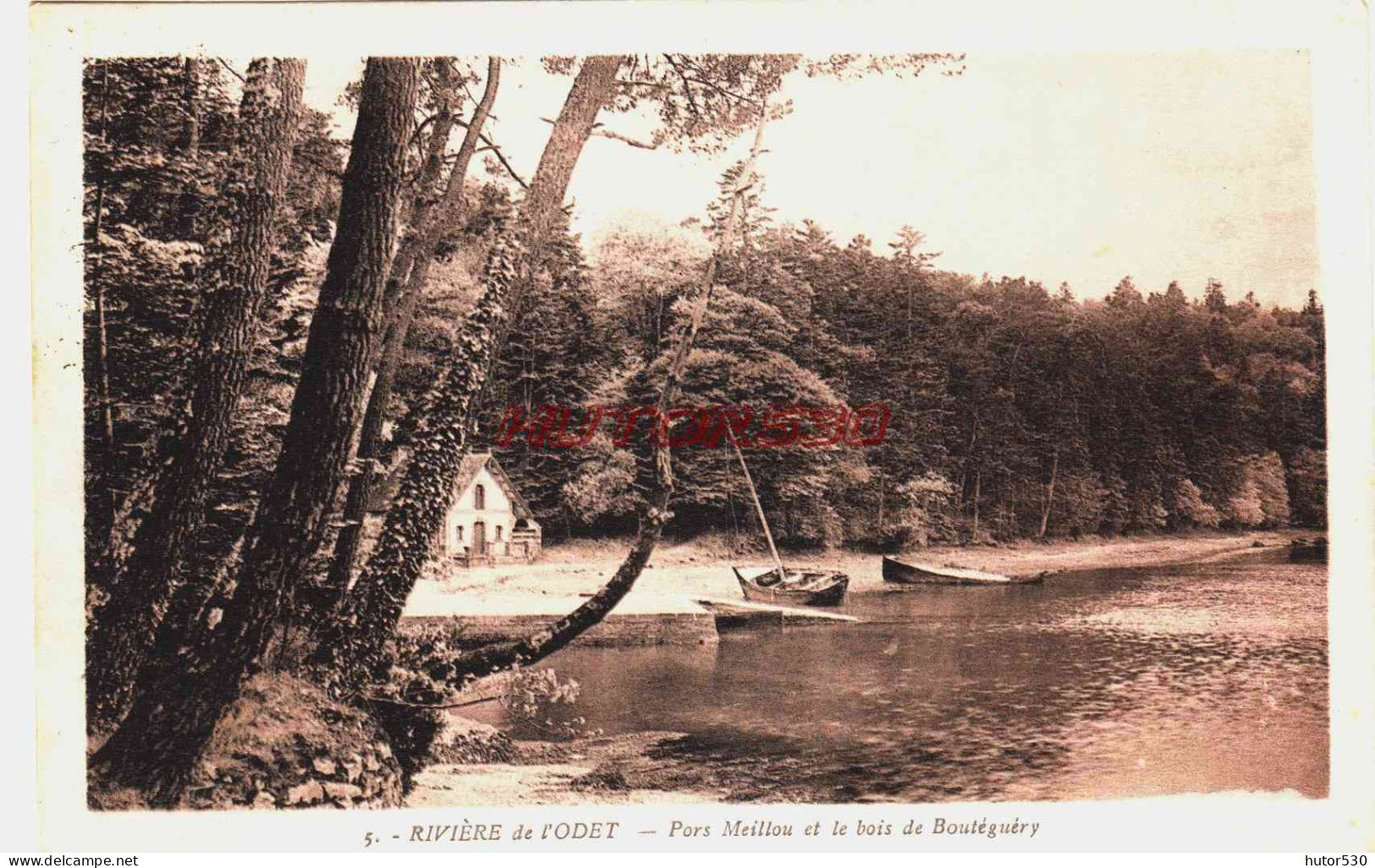 CPA L'ODET - FINISTERE - PORS MEILLOU - Autres & Non Classés