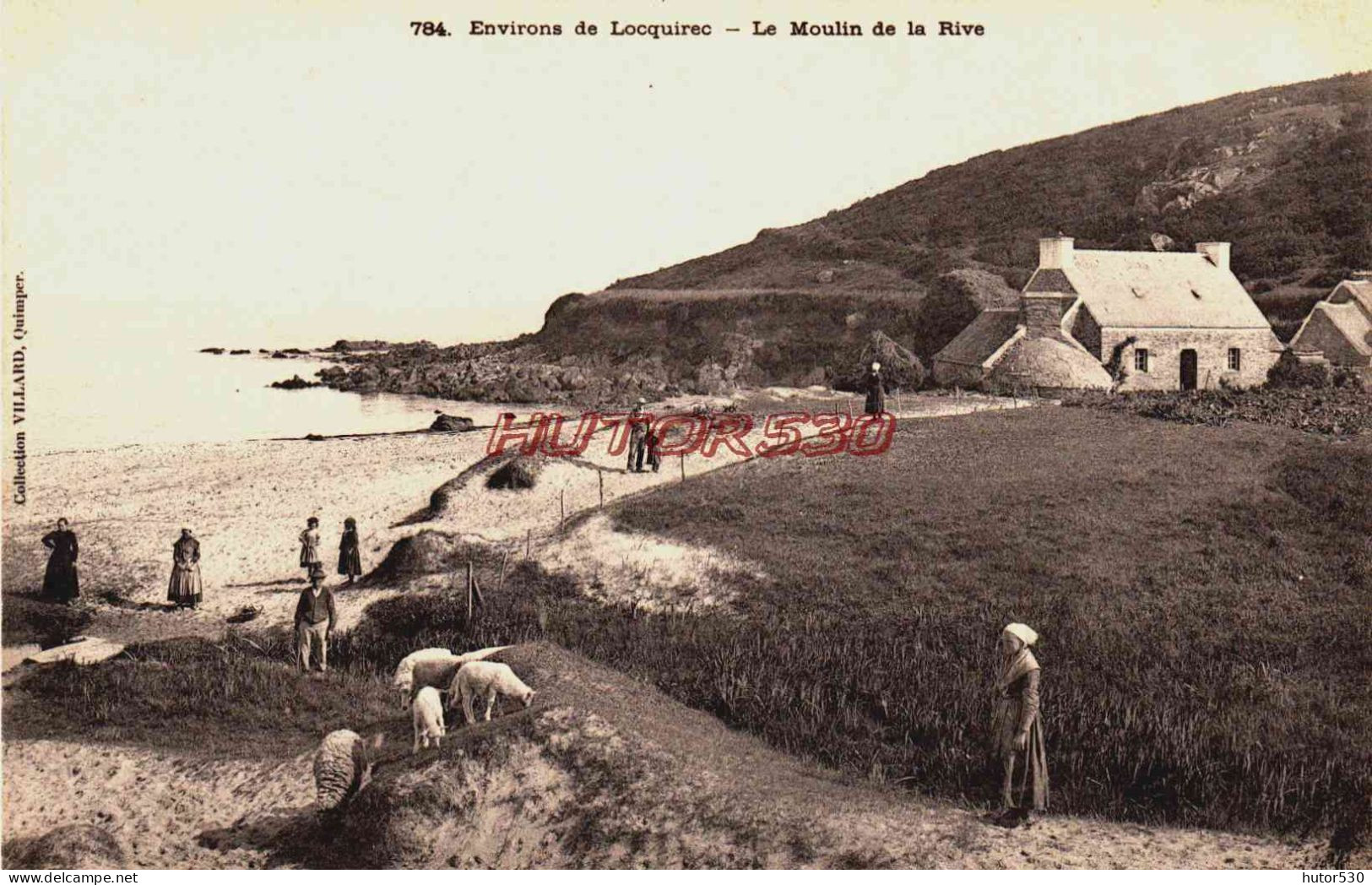 CPA LOCQUIREC - FINISTERE - LE MOULIN DE LA RIVE - Locquirec