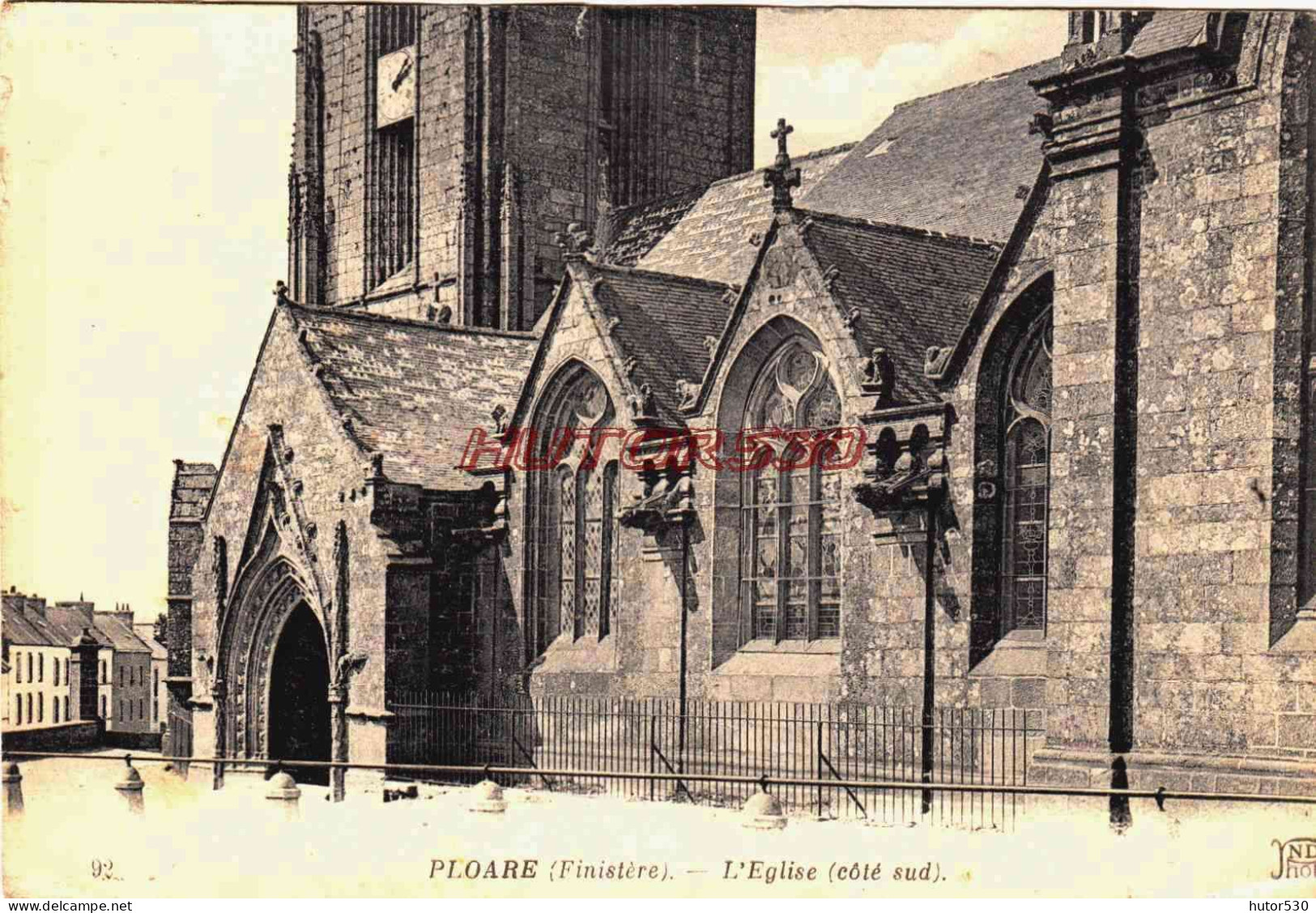 CPA PLOARE - FINISTERE - L'EGLISE - Other & Unclassified