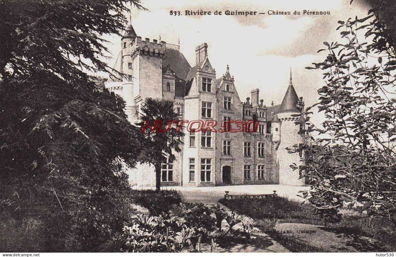 CPA QUIMPER - FINISTERE - CHATEAU DU PERENNOU - Quimper