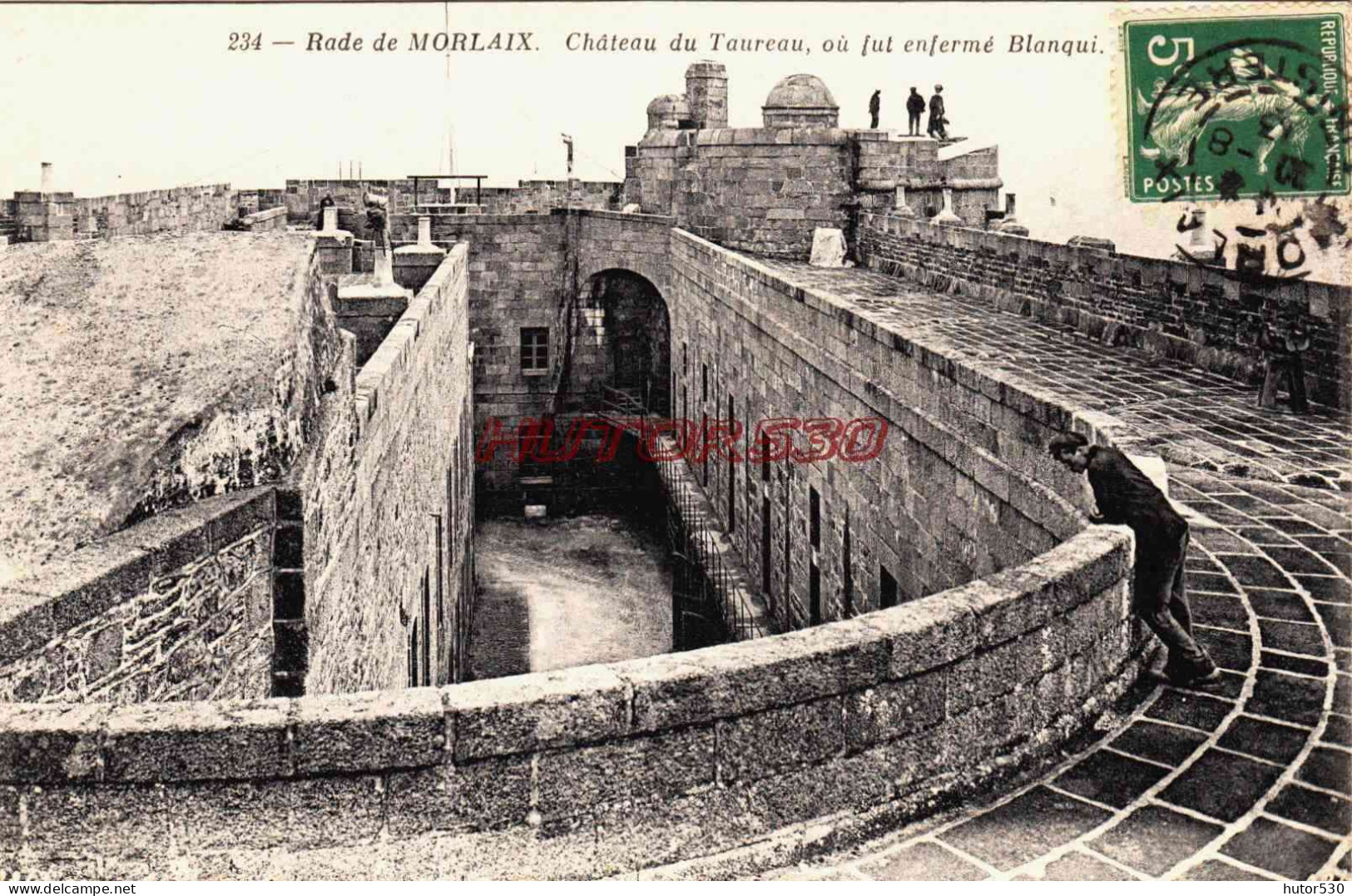 CPA MORLAIX - FINISTERE - CHATEAU DU TAUREAU - Quimper