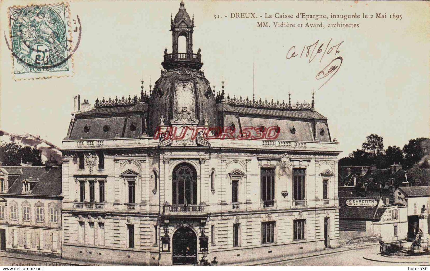 CPA DREUX - EURE ET LOIR - LA CAISSE D'EPARGNE - Dreux