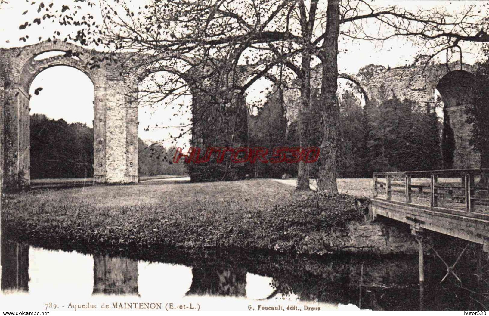 CPA MAINTENON - EURE ET LOIR - L'AQUEDUC - Otros & Sin Clasificación