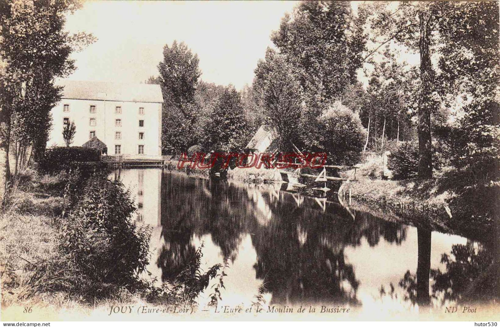 CPA JOUY - EURE ET LOIR - LE MOULIN DE LA BUSSIERE - Autres & Non Classés