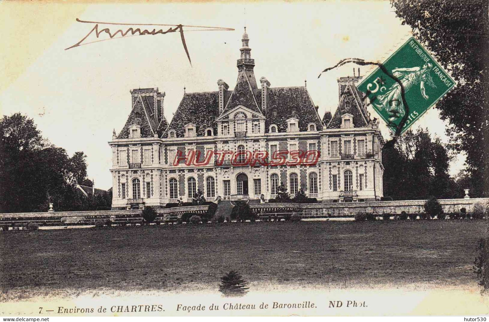 CPA CHARTRES - EURE ET LOIR - CHATEAU DE BARONVILLE - Chartres