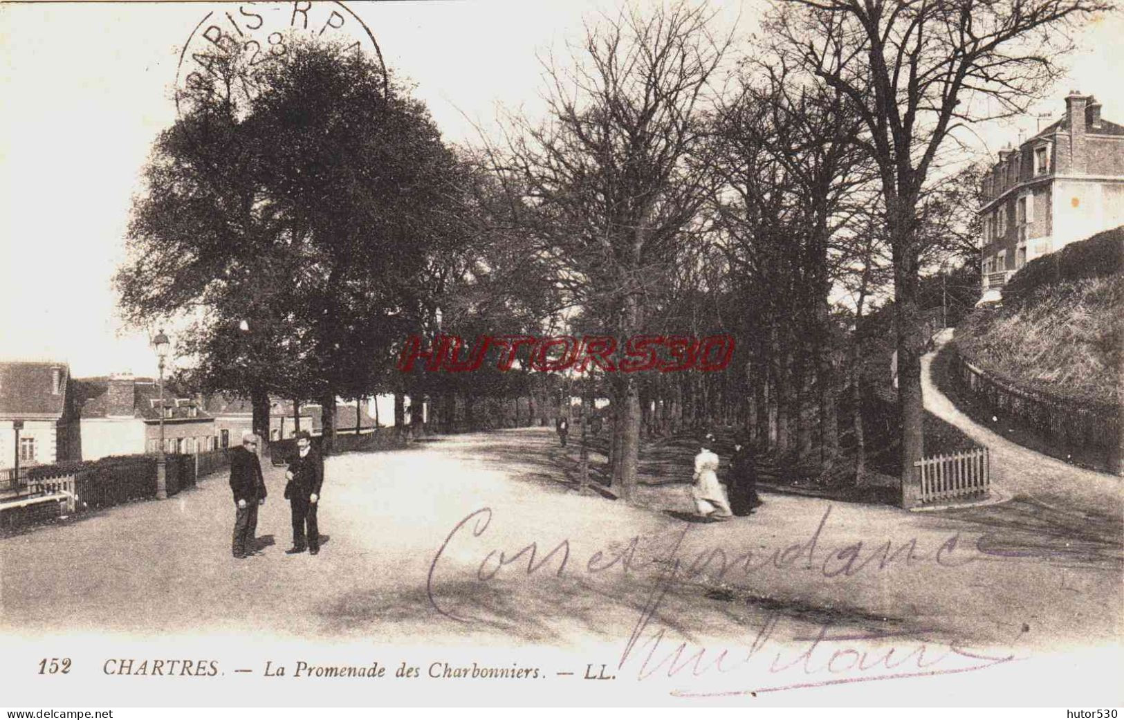 CPA CHARTRES - EURE ET LOIR - PROMENADE DES CHARBONNIERS - Chartres
