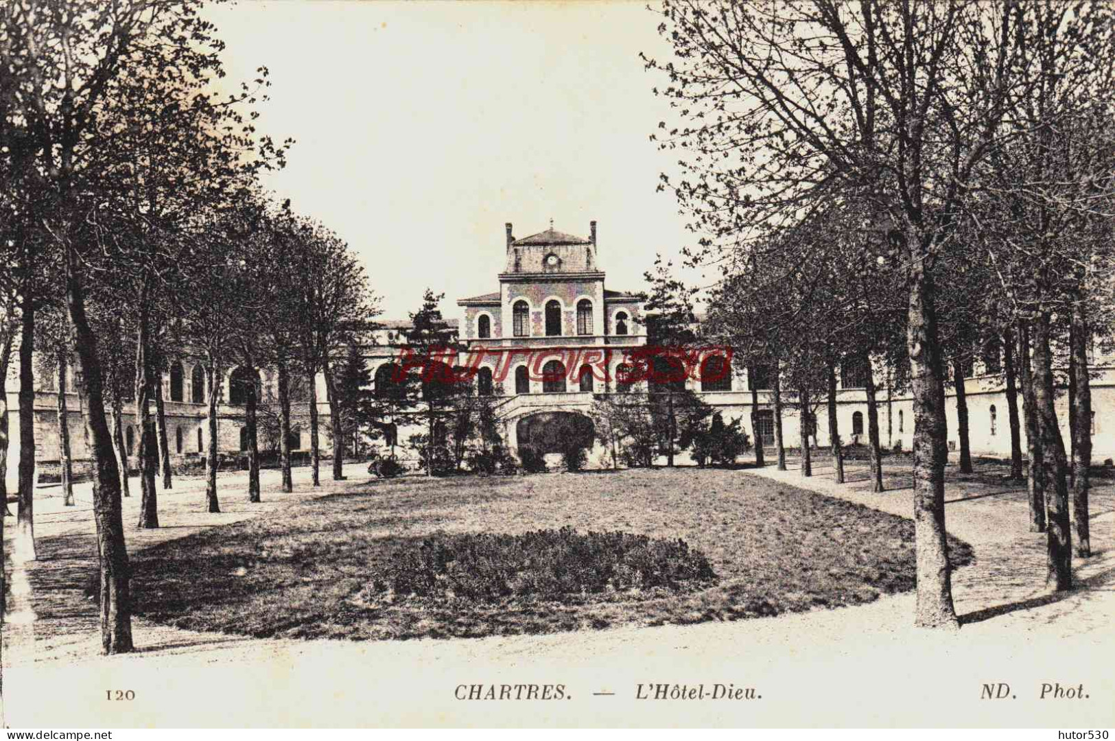 CPA CHARTRES - EURE ET LOIR - L'HOTEL DIEU - Chartres