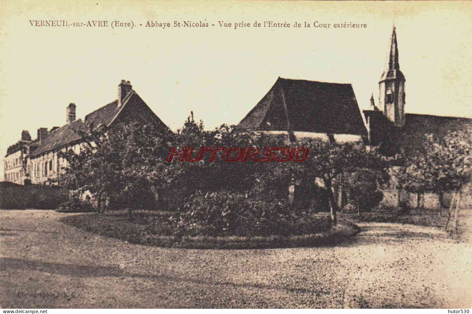 CPA VERNEUIL - EURE - ABBAYE SAINT NICOLAS - Verneuil-sur-Avre