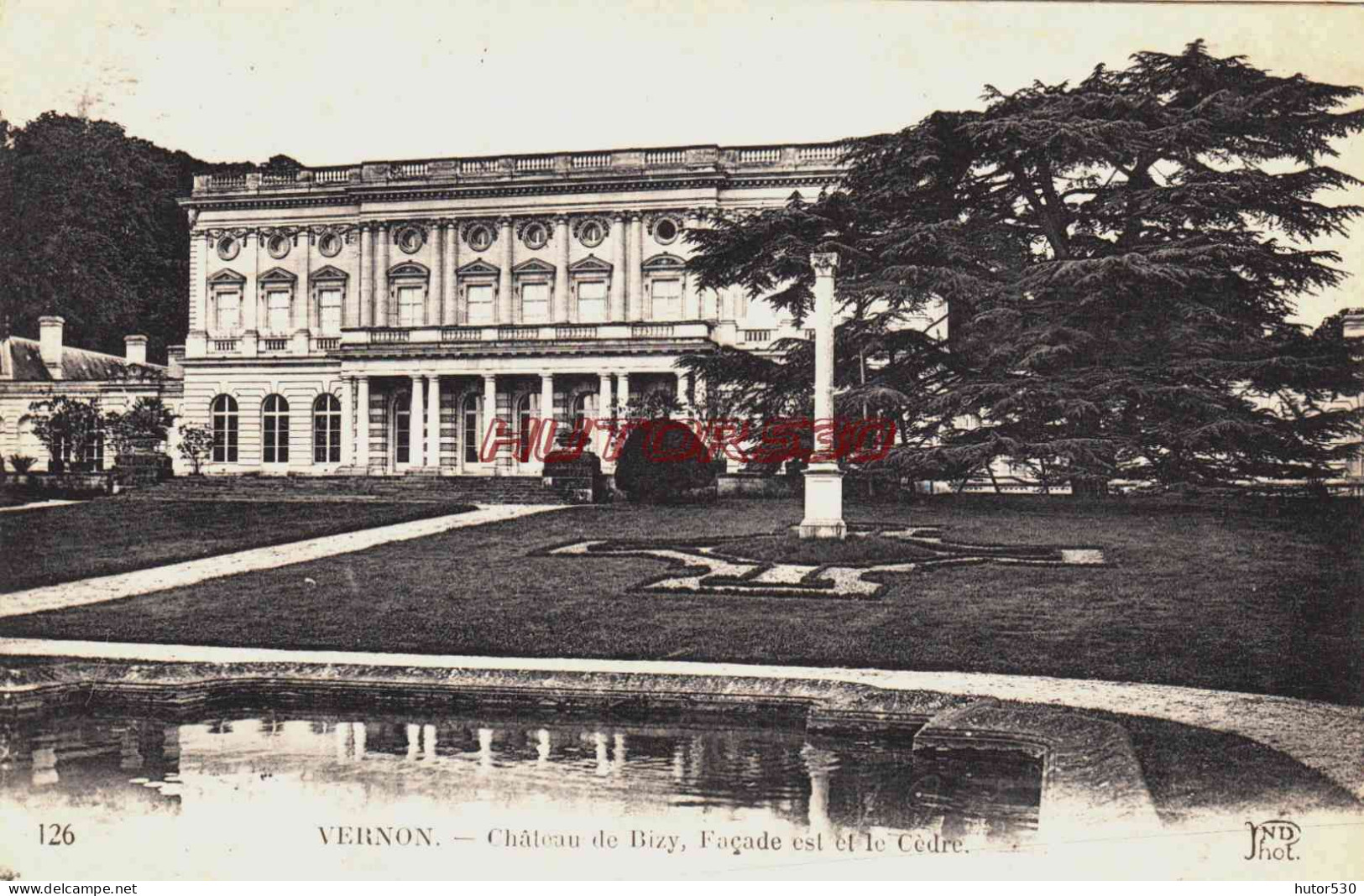 CPA VERNON - EURE - CHATEAU DE BIZY - Vernon