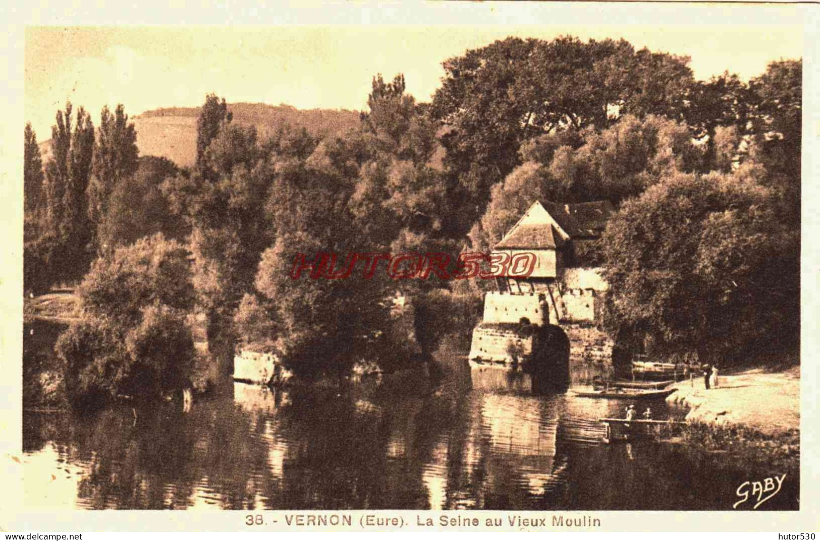 CPA VERNON - EURE - LE VIEUX MOULIN - Vernon