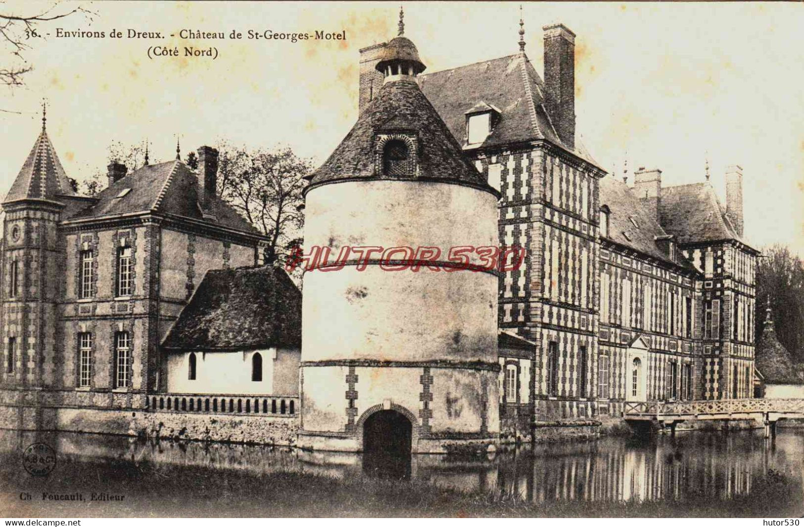 CPA EURE ET LOIR - CHATEAU DE SAINT GEORGES MOTEL - Otros & Sin Clasificación