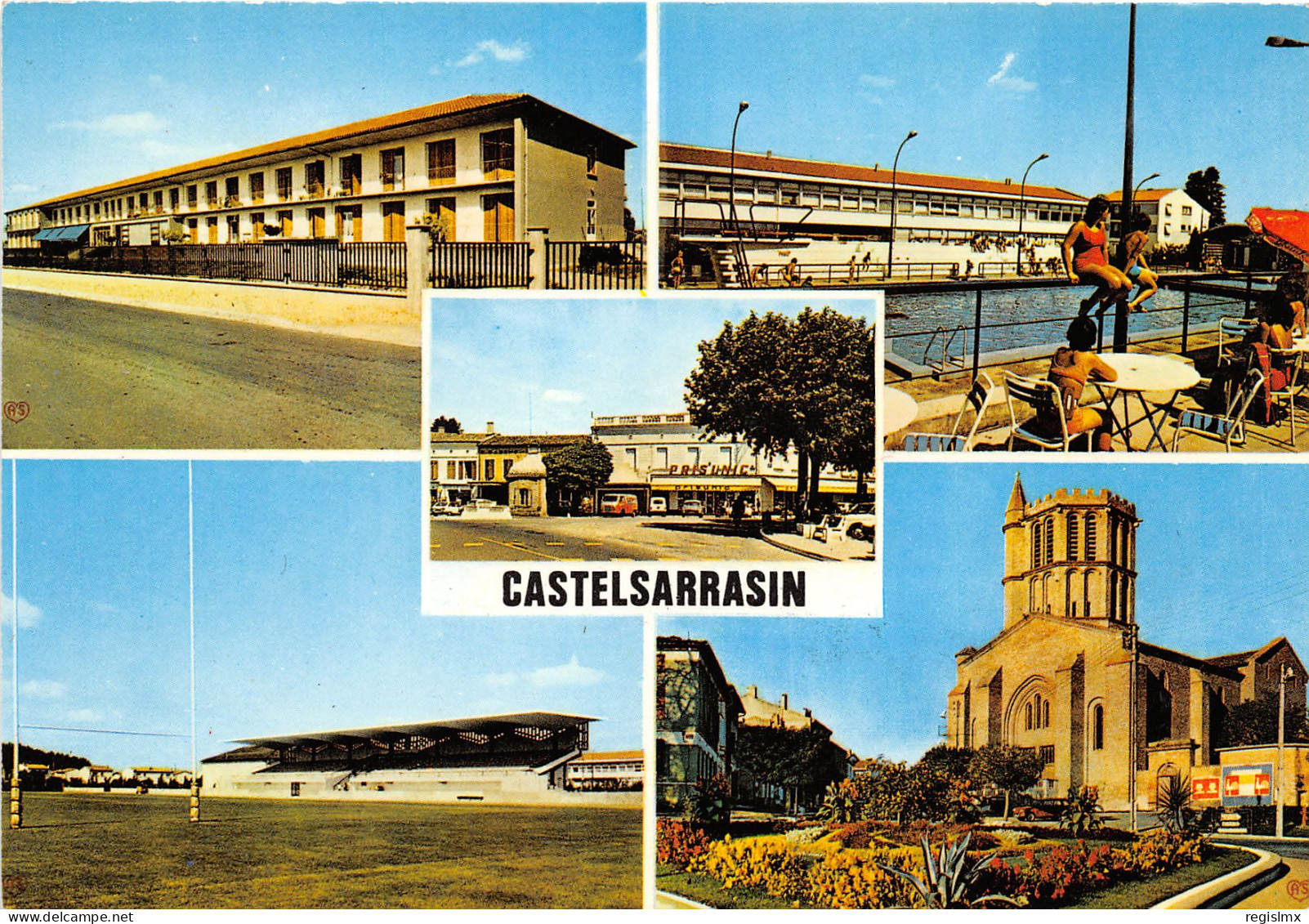 82-CASTELSARRASIN-N°1030-B/0387 - Castelsarrasin