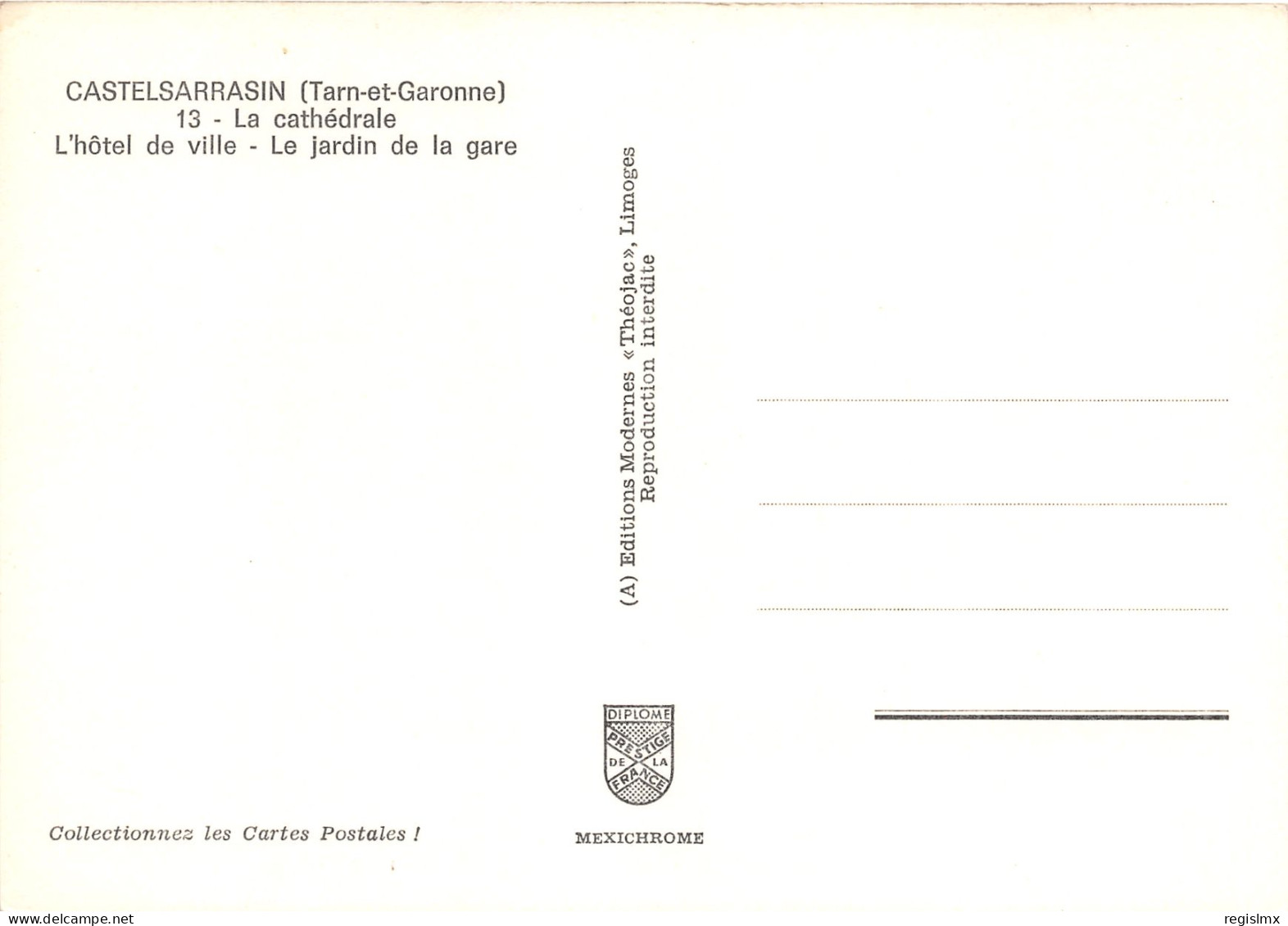 82-CASTELSARRASIN-N°1030-B/0381 - Castelsarrasin