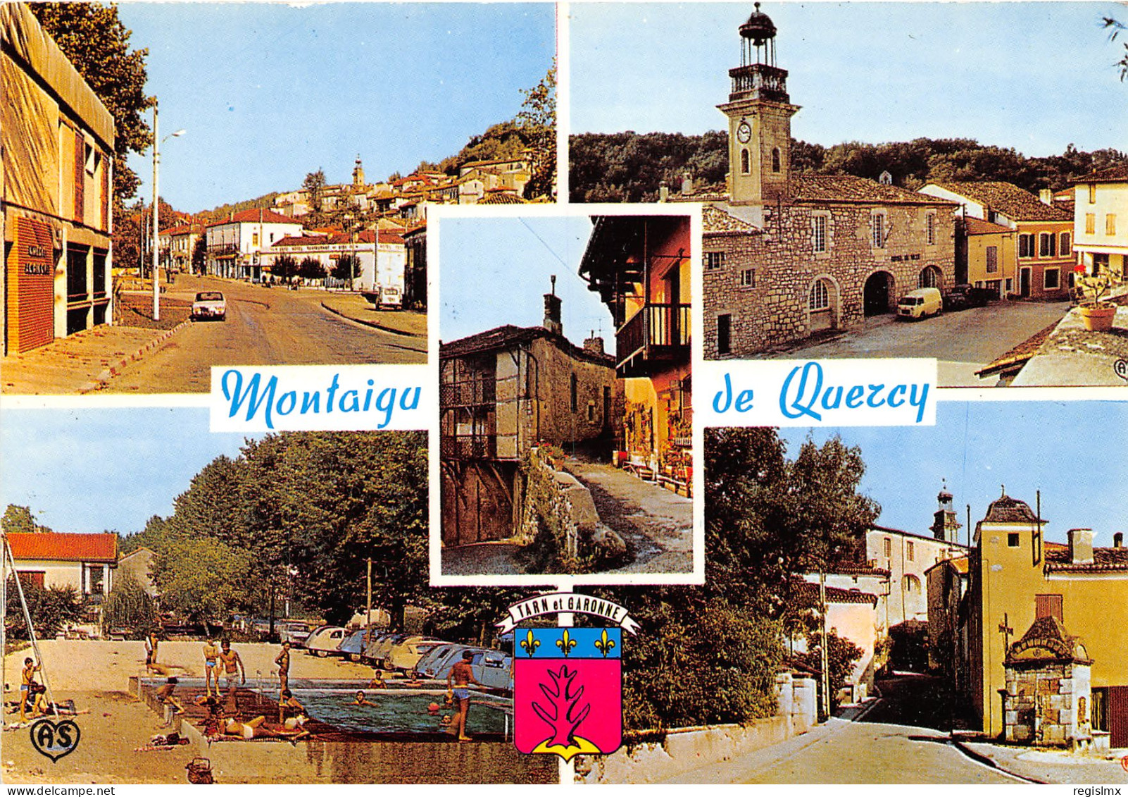 82-MONTAIGU DE QUERCY-N°1030-B/0315 - Montaigu De Quercy