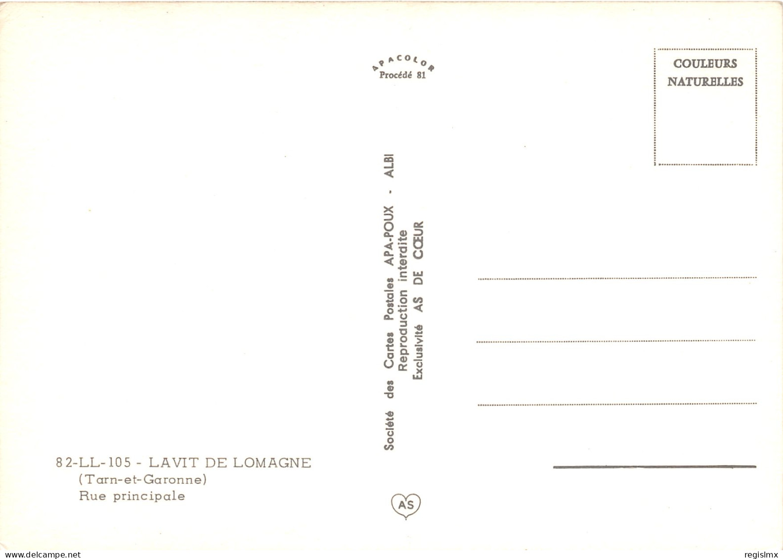 82-LAVIT DE LOMAGNE-N°1030-B/0283 - Lavit
