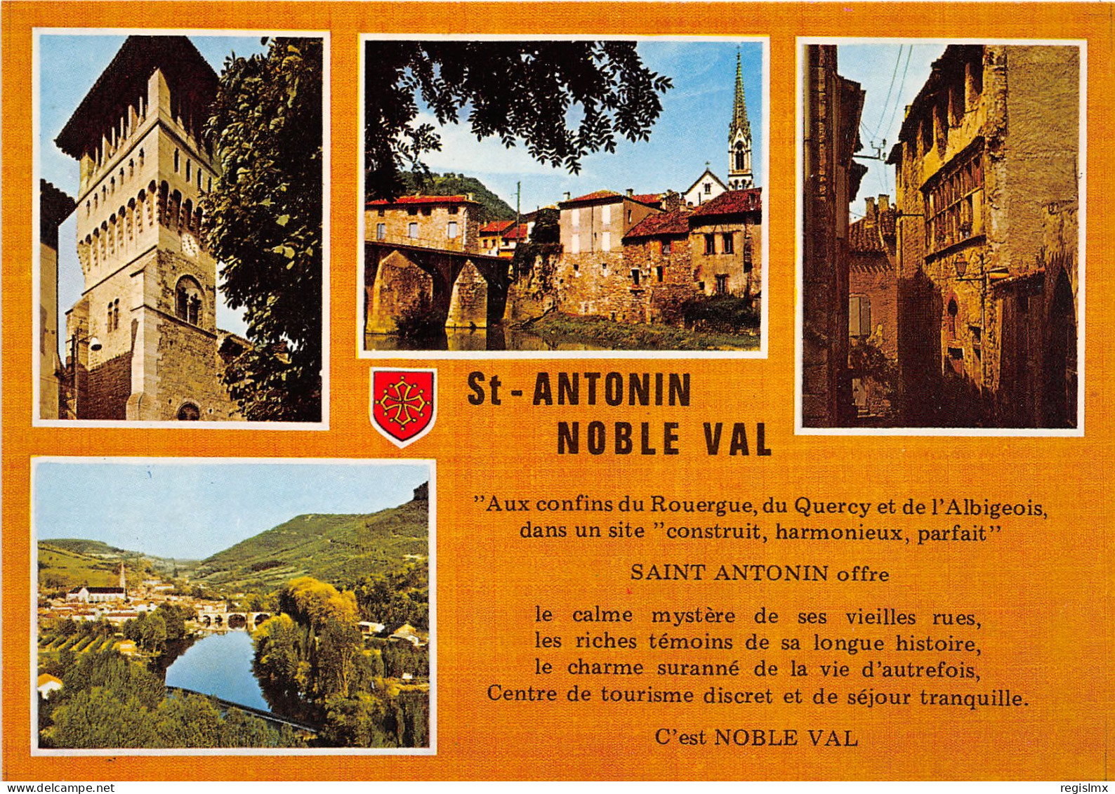 82-SAINT ANTONIN NOBLE VAL-N°1030-B/0187 - Saint Antonin Noble Val
