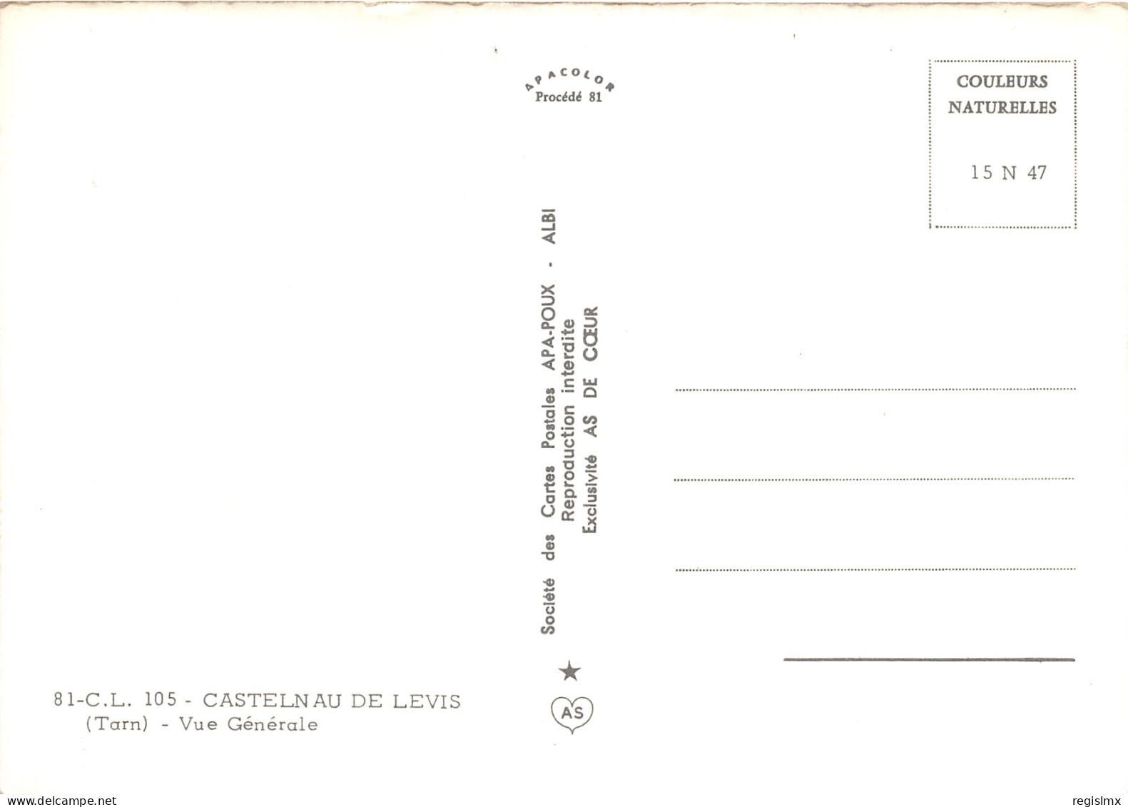 81-CASTELNAU DE LEVIS-N°1030-A/0383 - Sonstige & Ohne Zuordnung