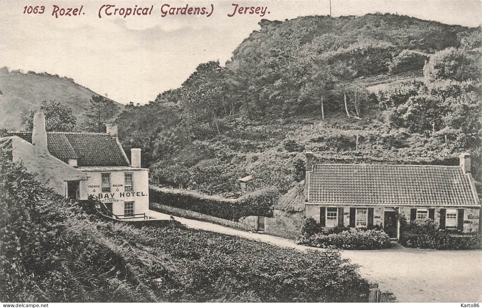 Rozel , Jersey * Tropical Gardens * Bay Hotel * Uk - Other & Unclassified