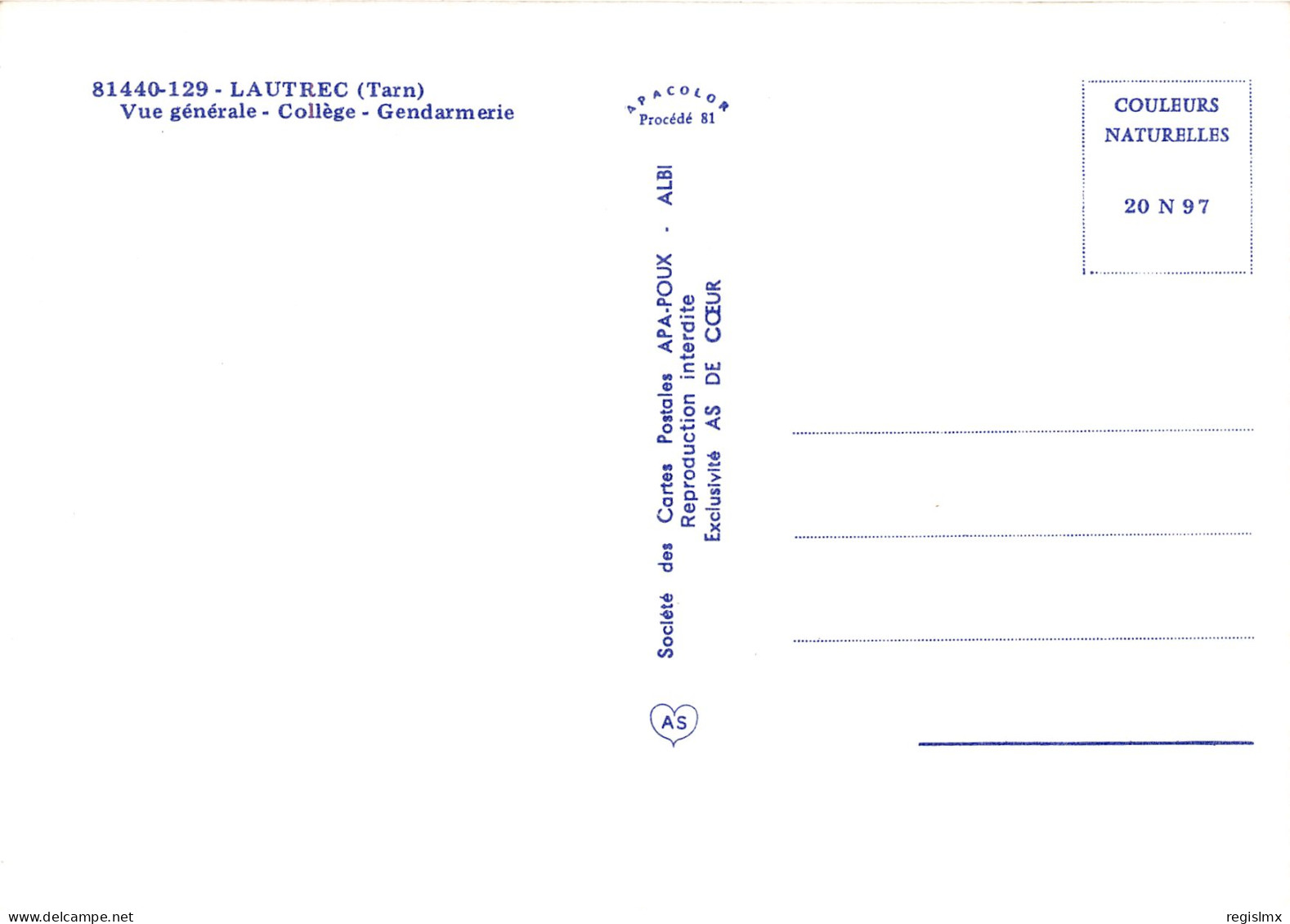 81-LAUTREC-N°1030-A/0193 - Lautrec