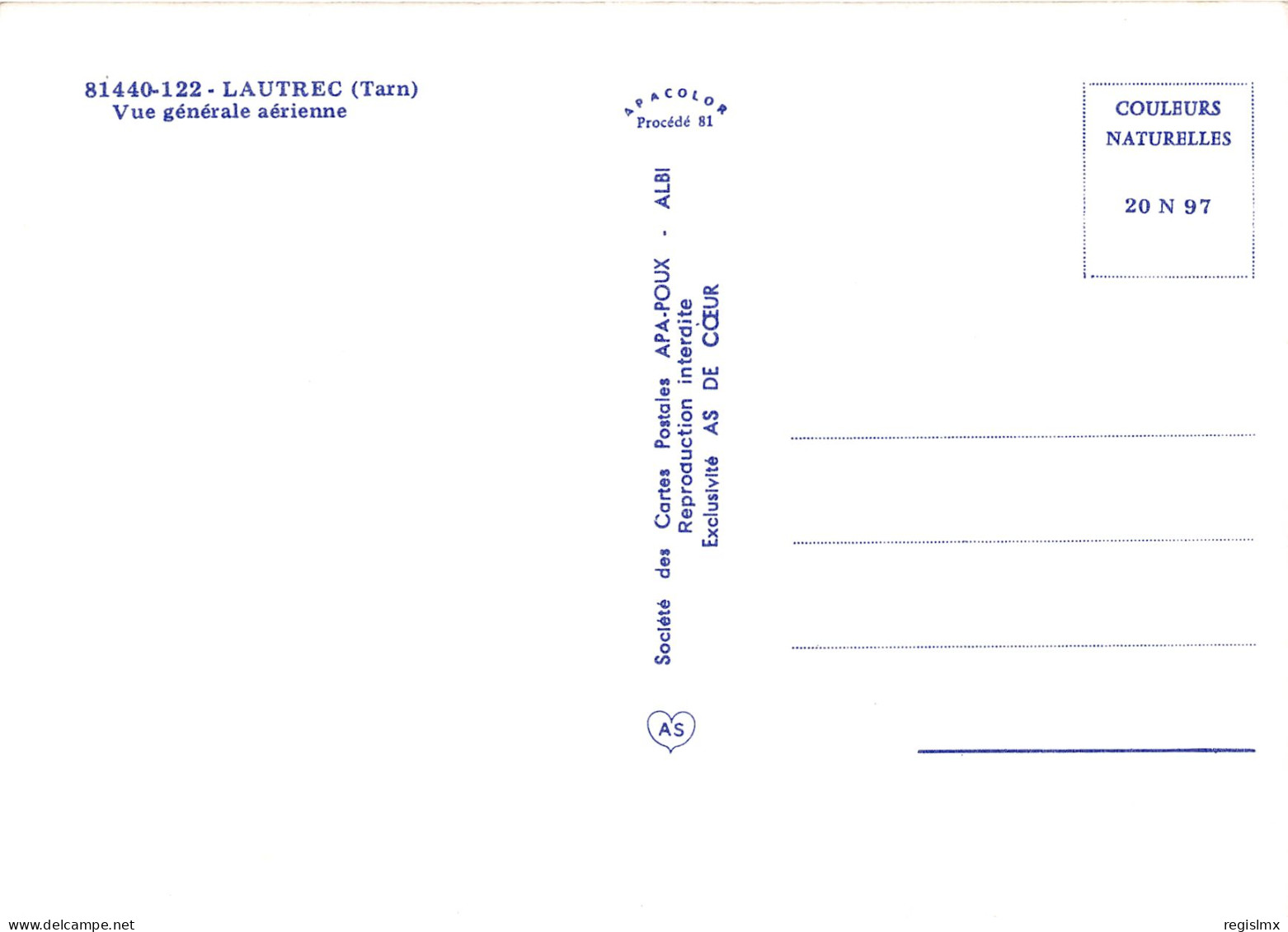 81-LAUTREC-N°1030-A/0185 - Lautrec