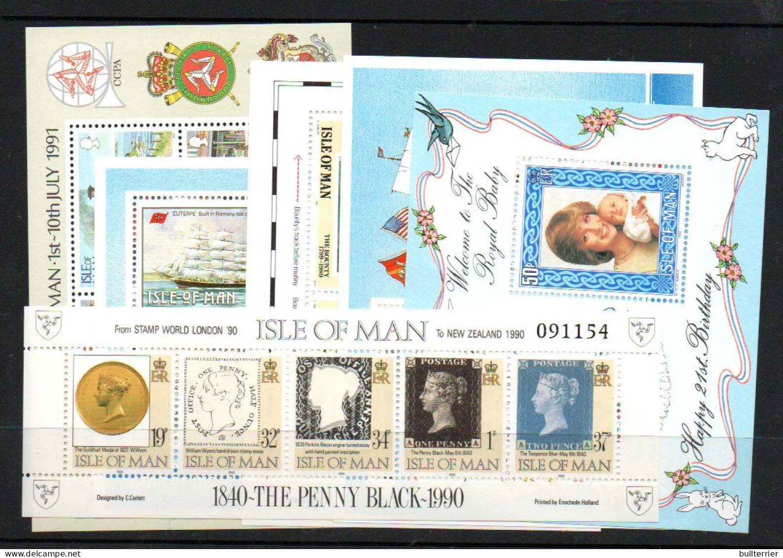 ISLE OF MAN - MNH Selections Of Sheetets Or S/sheets , Face Value =  £39+ - Man (Ile De)