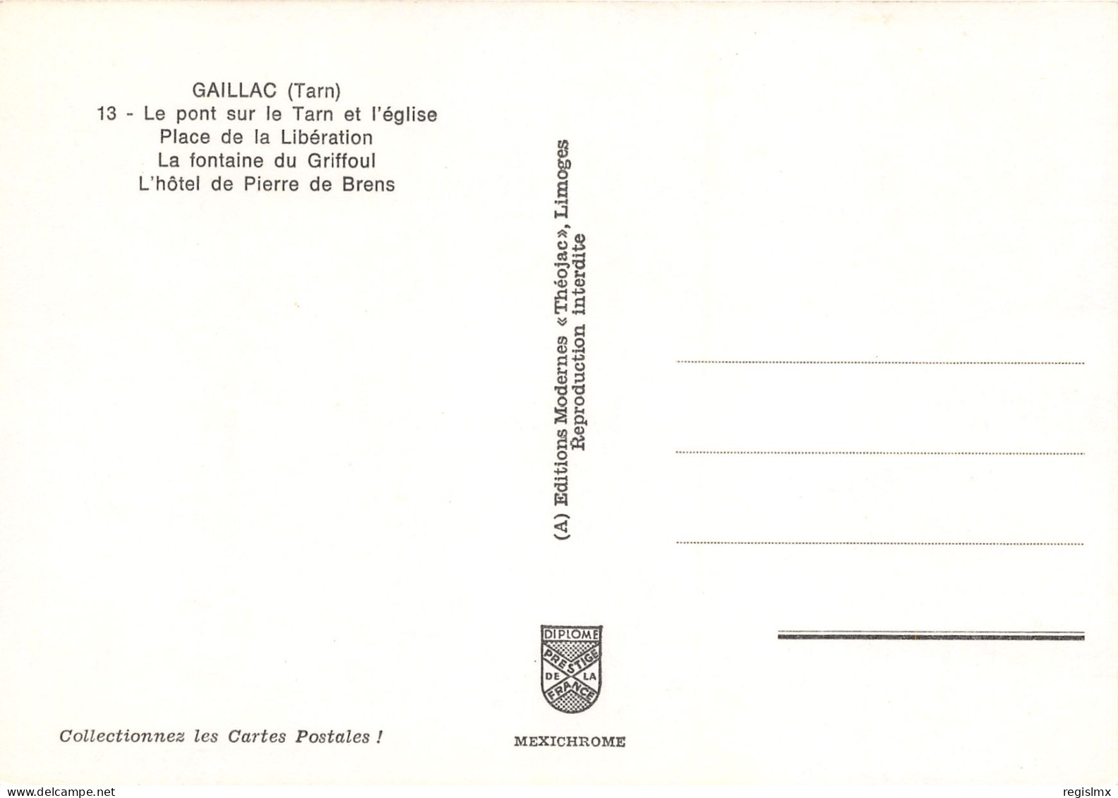 81-GAILLAC-N°1030-A/0075 - Gaillac