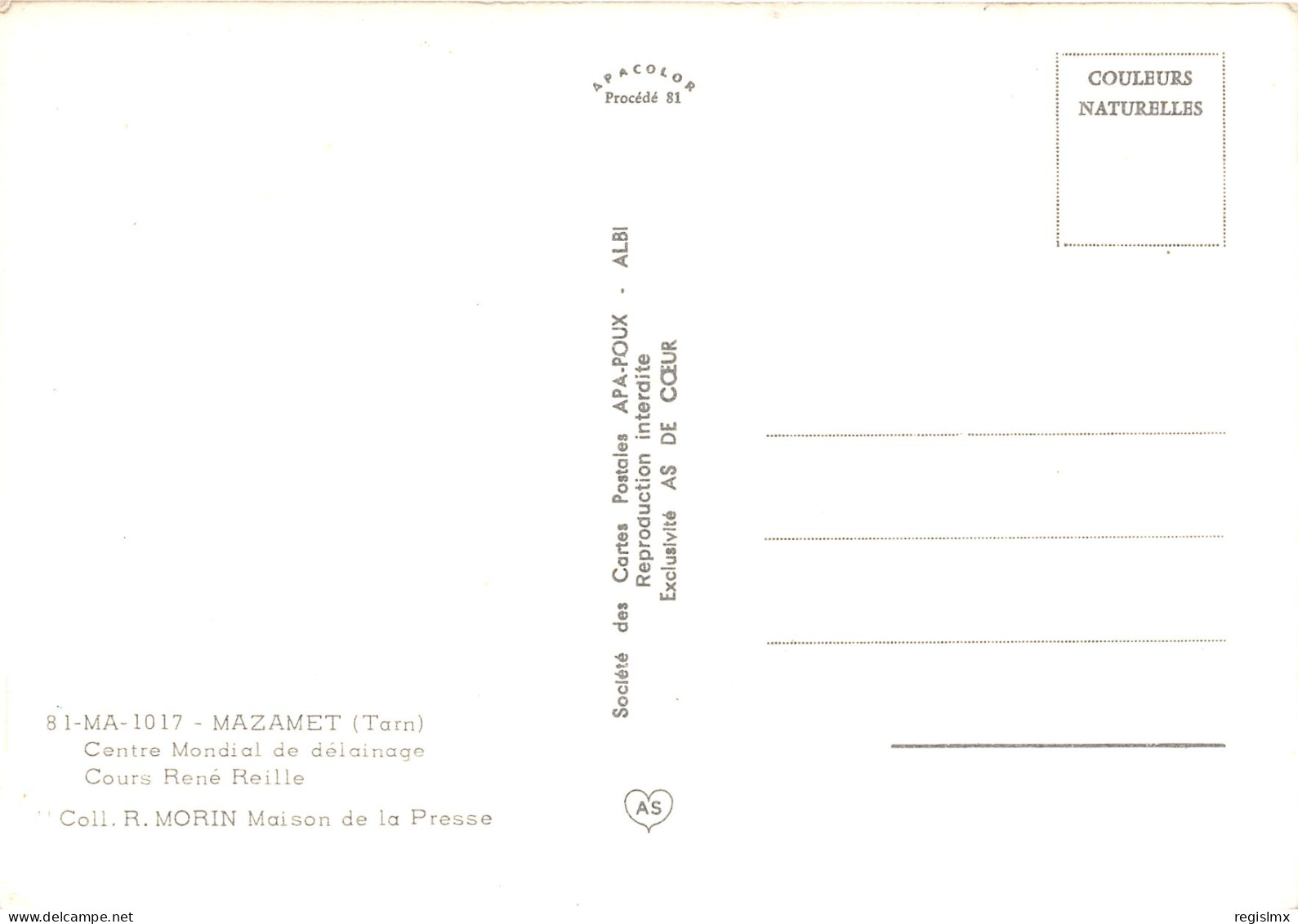 81-MAZAMET-N°1030-A/0043 - Mazamet