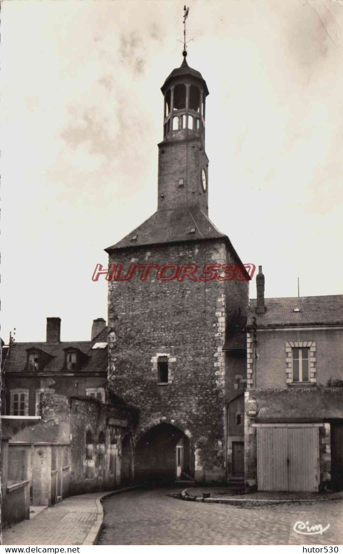 CPSM VIERZON - CHER - L'HORLOGE - Vierzon