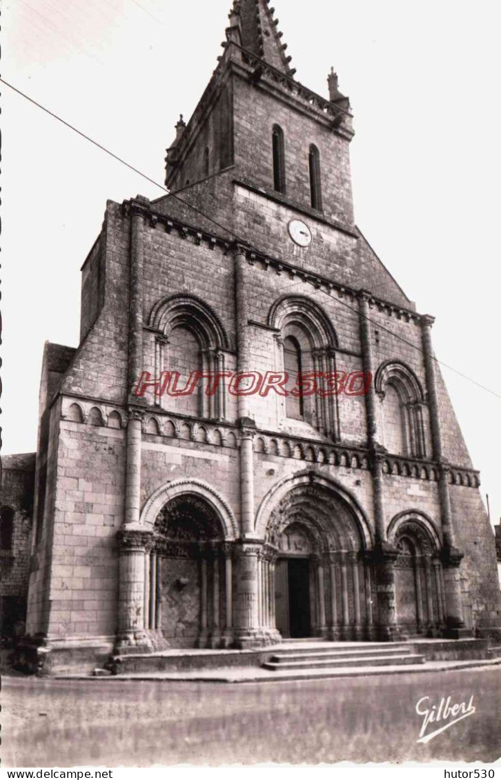 CPSM PONT L'ABBE D'ARNOULT - CHARENTE MARITIME - L'EGLISE - Sonstige & Ohne Zuordnung