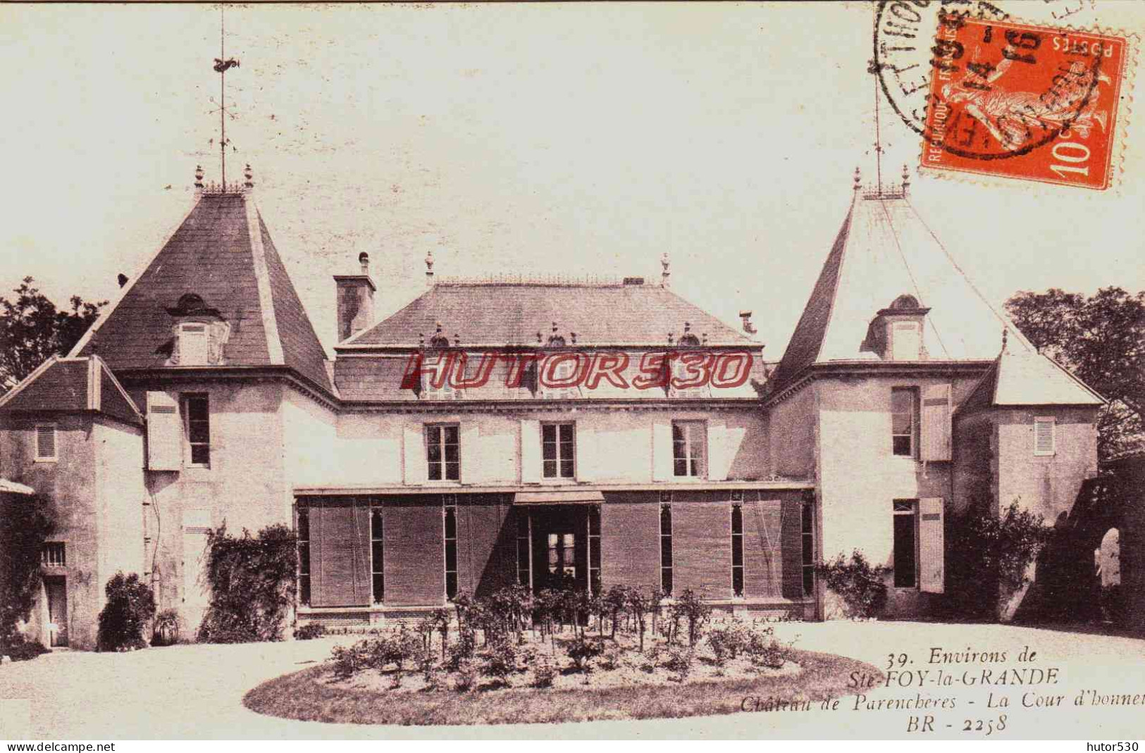 CPA SAINTE FOY LA GRANDE - GIRONDE - CHATEAU DE PARENCHERES - Other & Unclassified