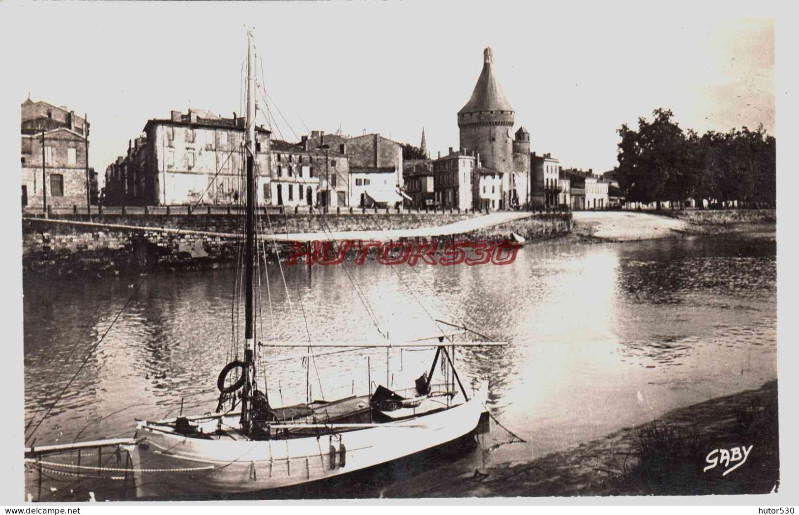 CPSM LIBOURNE - GIRONDE - LE QUAI SOUCHET - Libourne