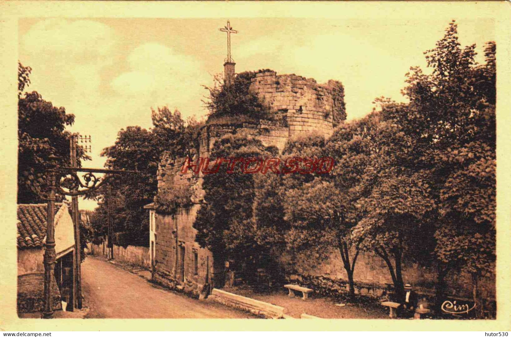 CPA BOURG SUR GIRONDE - GIRONDE - PORTE DE BLAYE - Autres & Non Classés